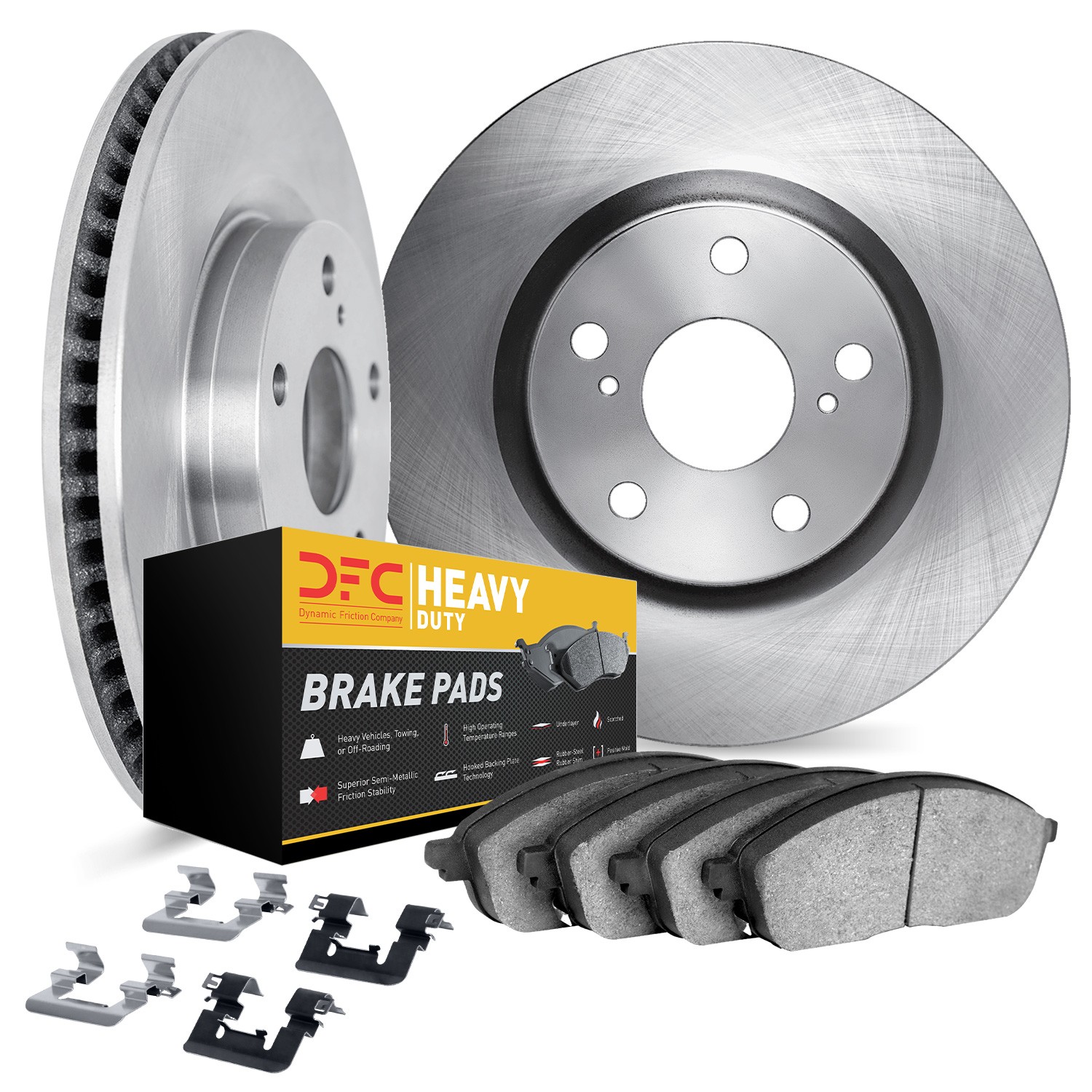 DYN 6212-99367 DFC Brake Rotor- HD Brake Pad - Hardware