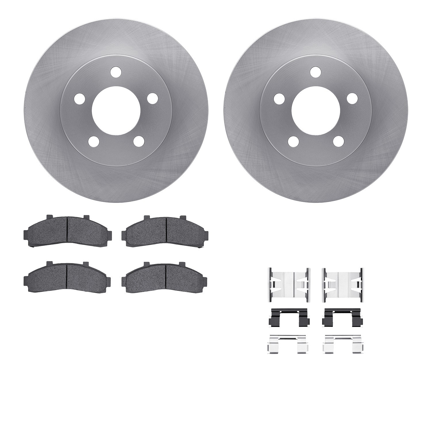DYN 6212-99384 DFC Brake Rotor- HD Brake Pad - Hardware