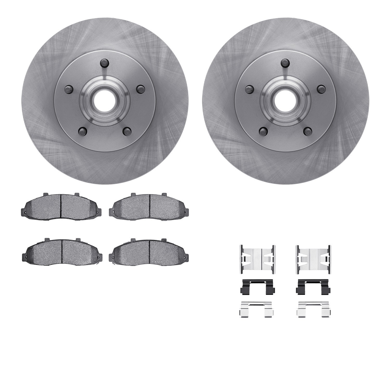 DYN 6212-99393 DFC Brake Rotor- HD Brake Pad - Hardware
