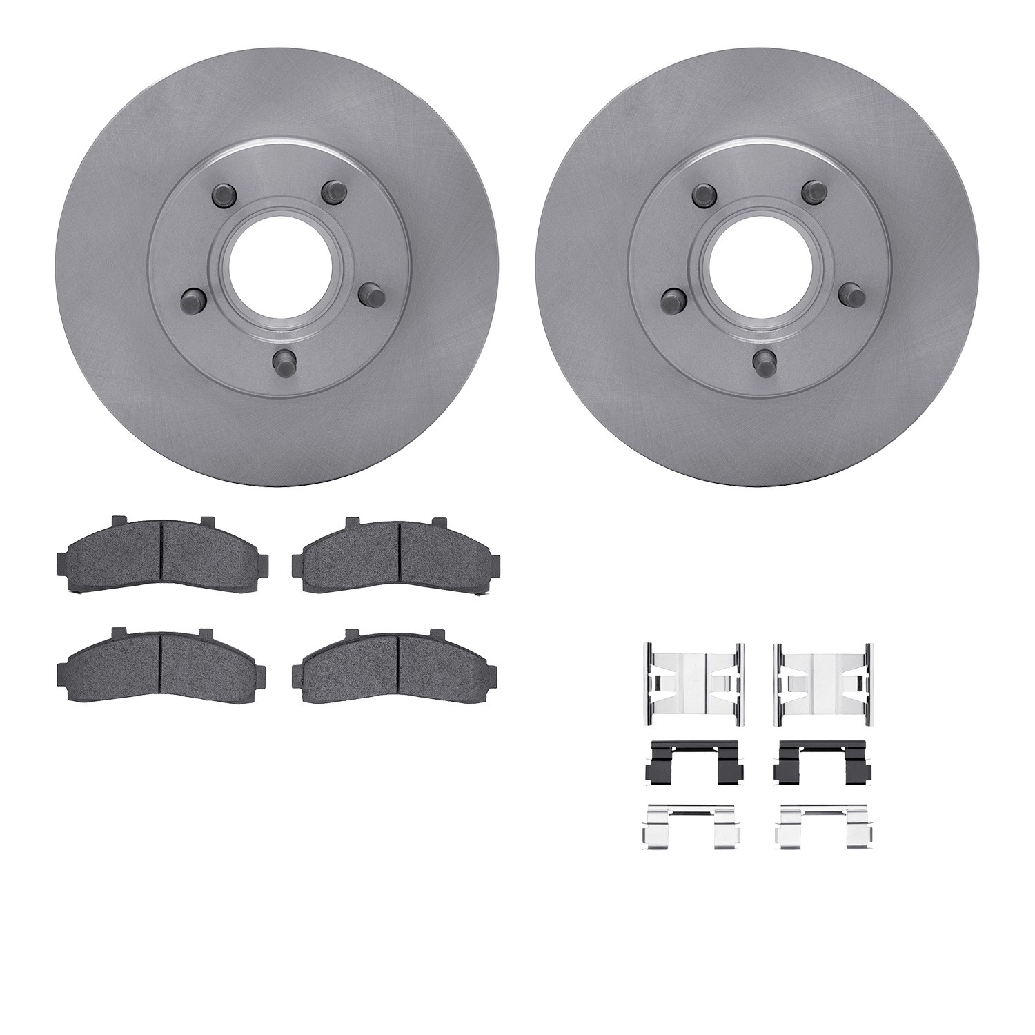 DYN 6212-99423 DFC Brake Rotor- HD Brake Pad - Hardware