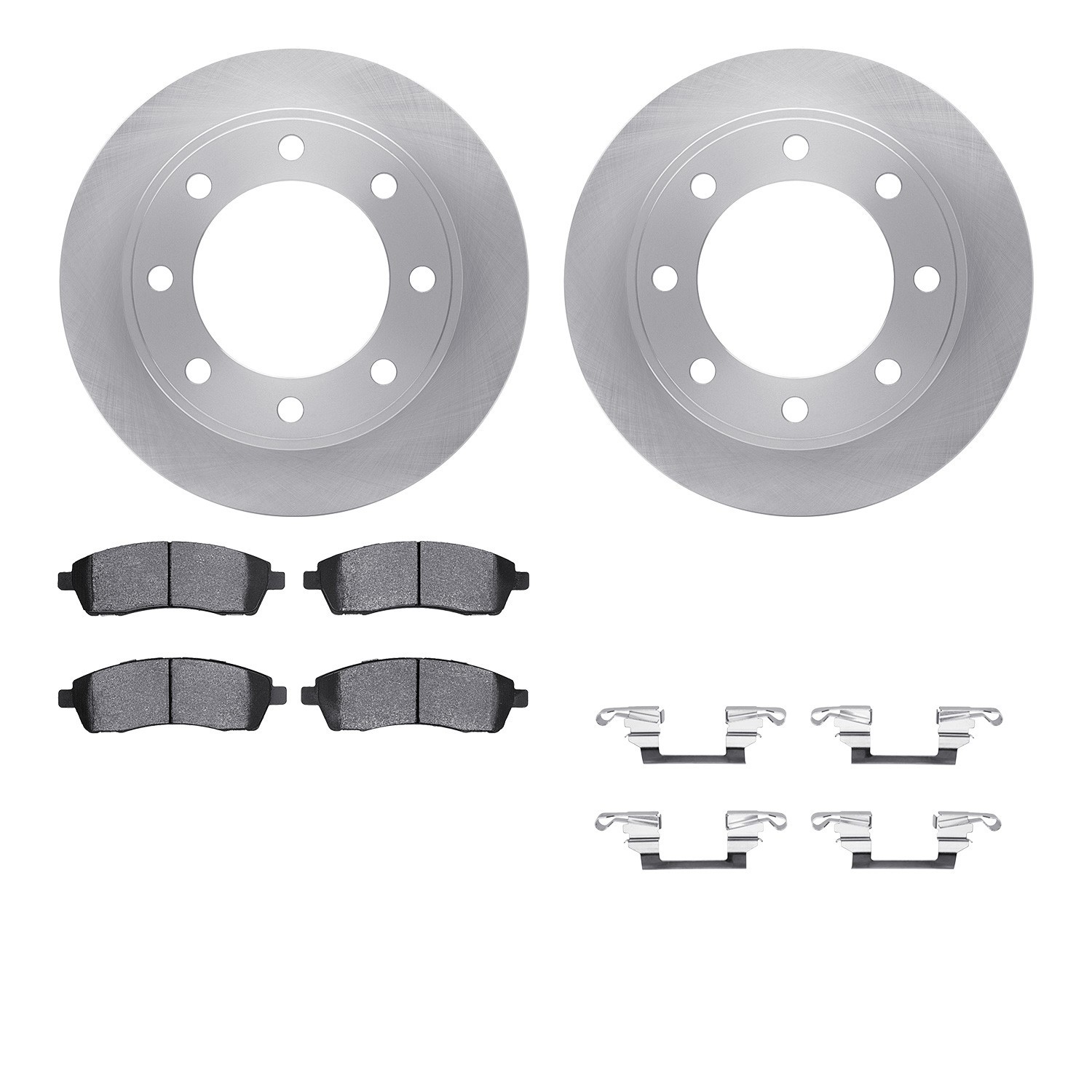 DYN 6212-99447 DFC Brake Rotor- HD Brake Pad - Hardware