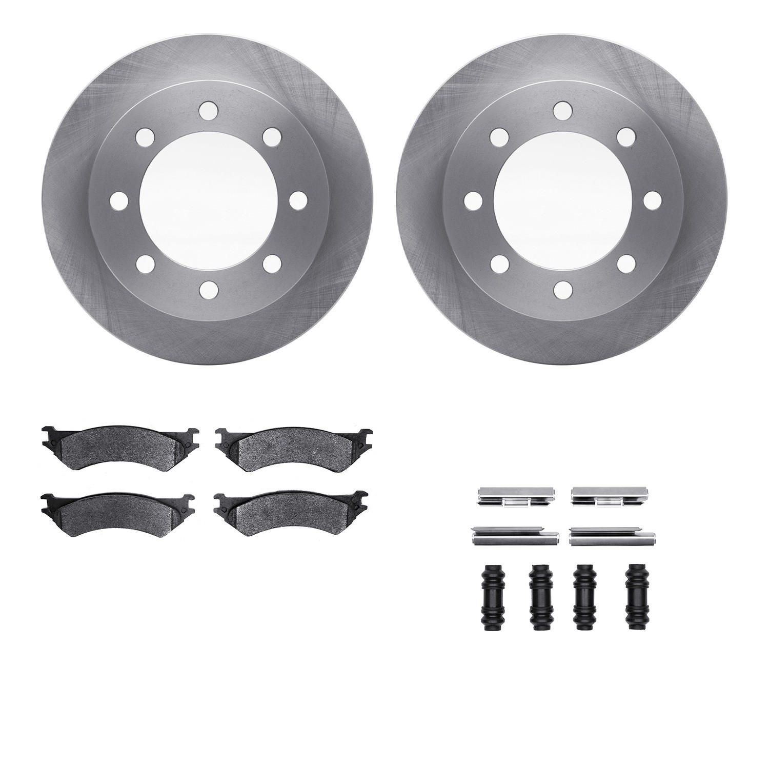 DYN 6212-99465 DFC Brake Rotor- HD Brake Pad - Hardware