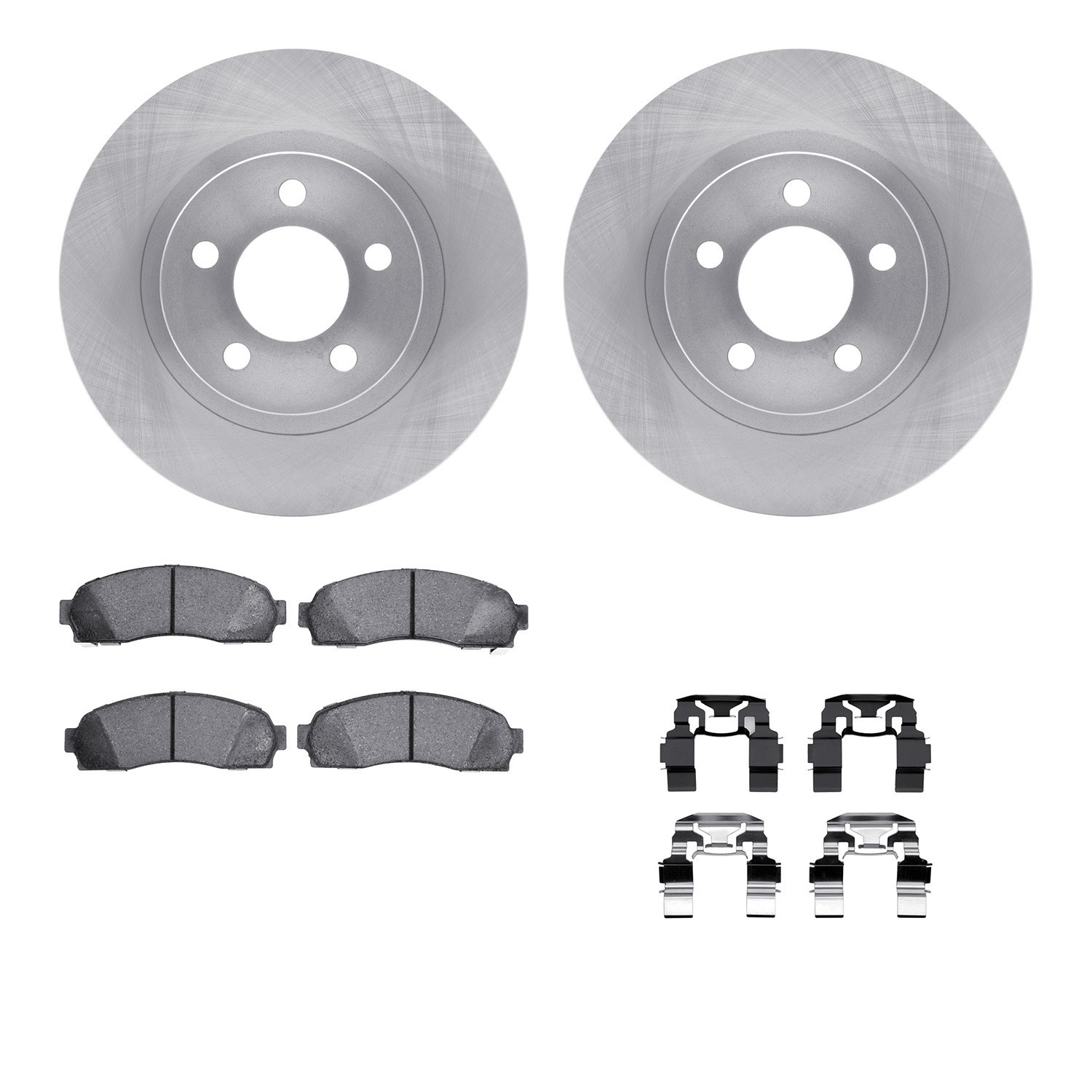 DYN 6212-99480 DFC Brake Rotor- HD Brake Pad - Hardware