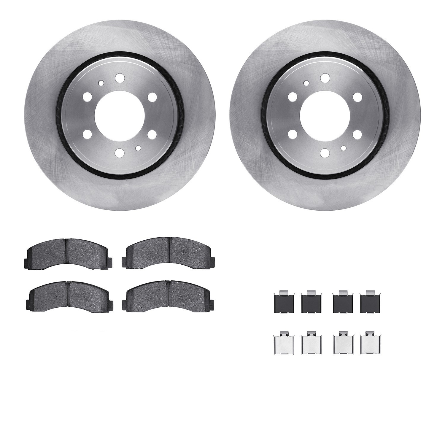 DYN-6212-99632 DFC Brake Rotor- HD Brake Pad - Hardware