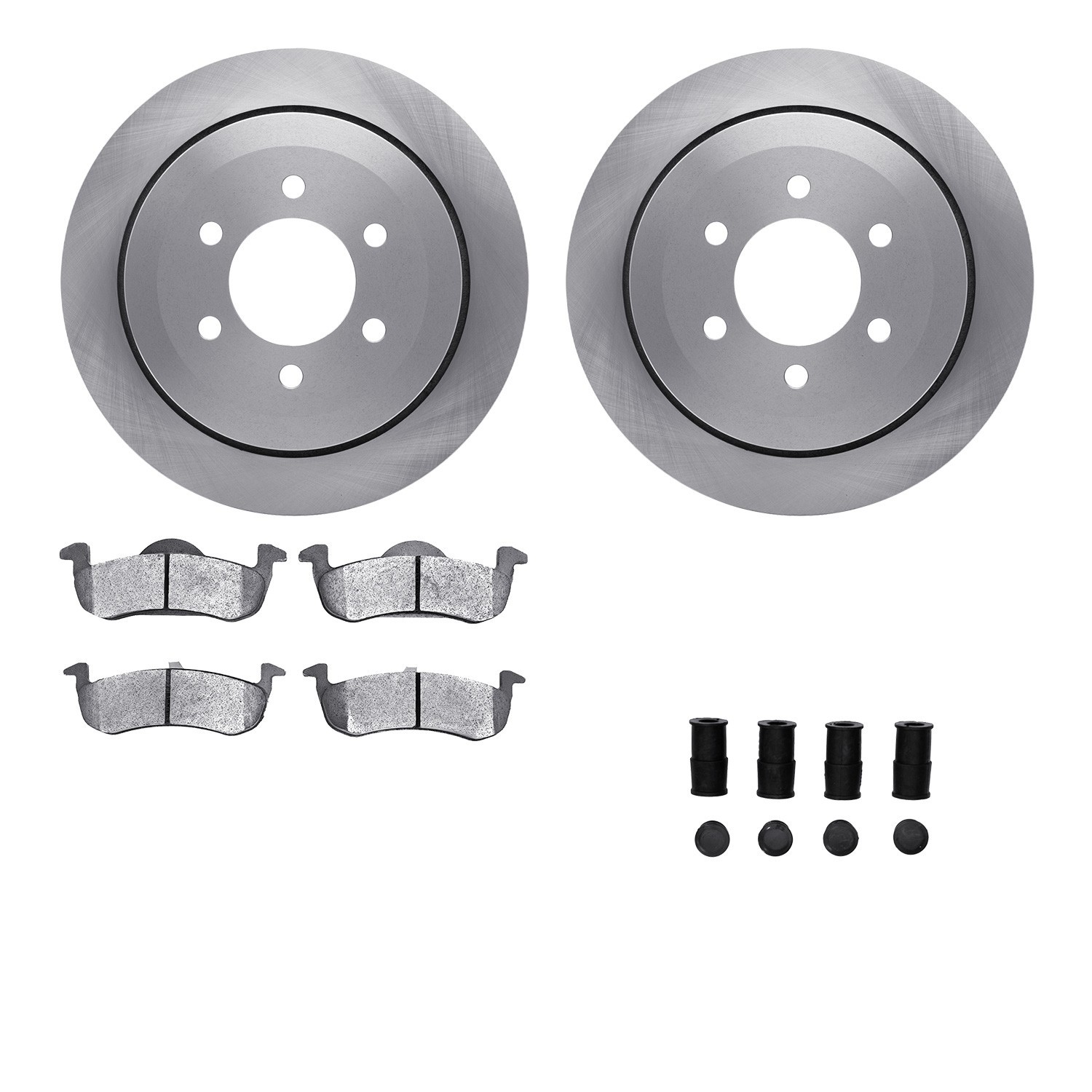 DYN 6212-99639 DFC Brake Rotor- HD Brake Pad - Hardware