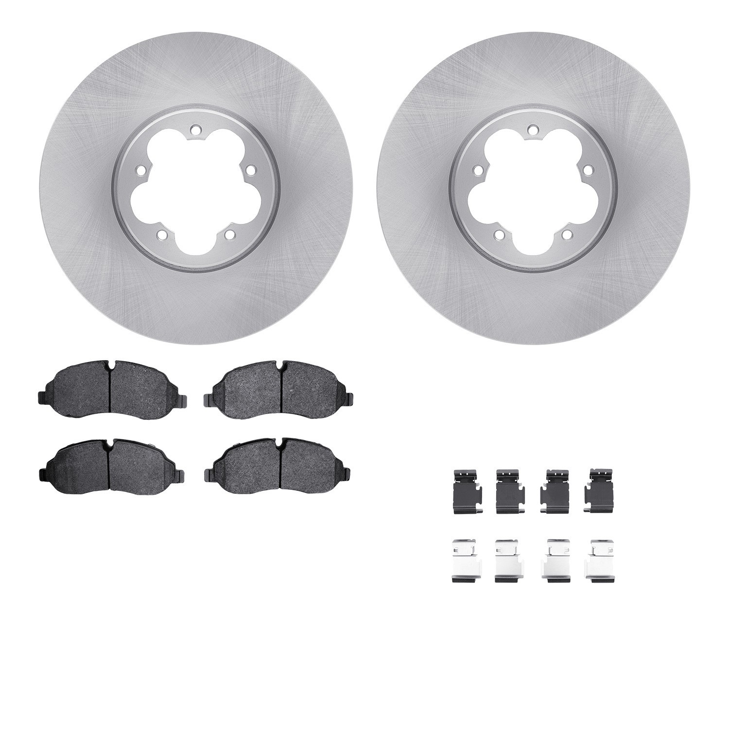 DYN-6212-99732 DFC Brake Rotor- HD Brake Pad - Hardware