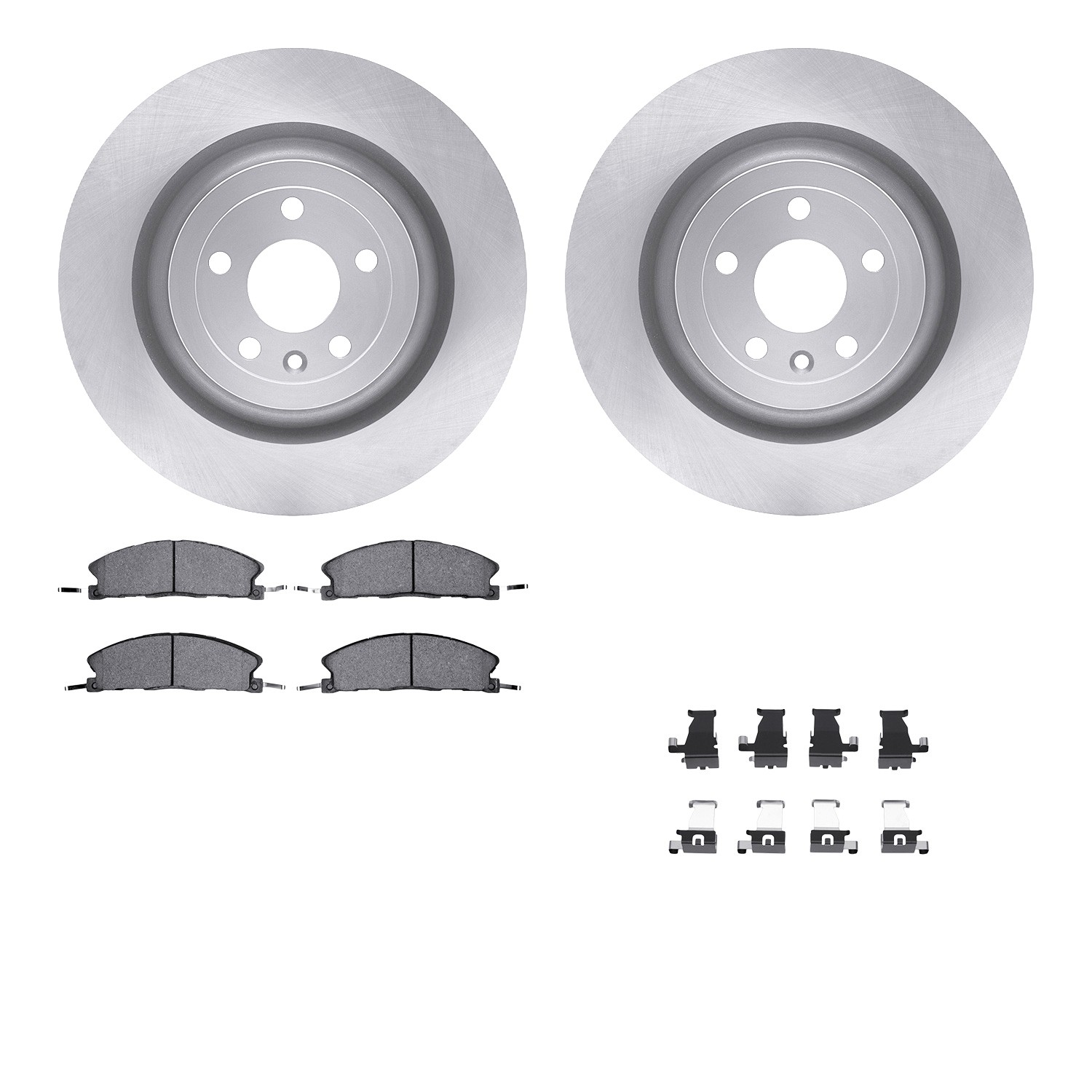 DYN 6212-99799 DFC Brake Rotor- HD Brake Pad - Hardware
