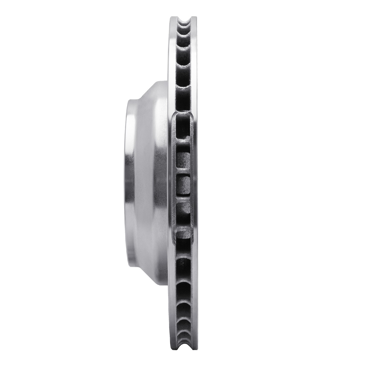 DYN 631-02089R DFC Brake Rotor - Drilled and Slotted - Silver - Image 4
