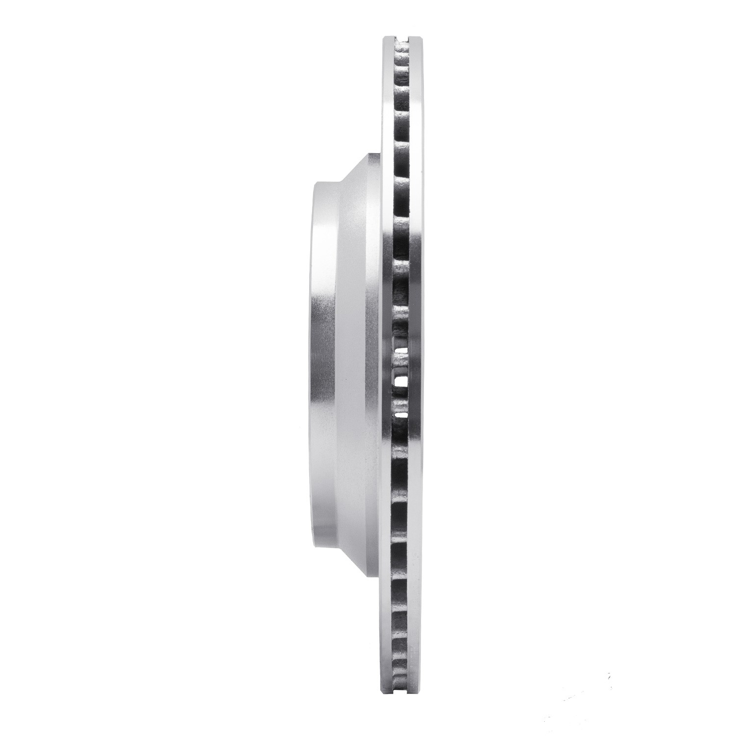 DYN 631-13046R DFC Brake Rotor - Drilled and Slotted - Silver - Image 4