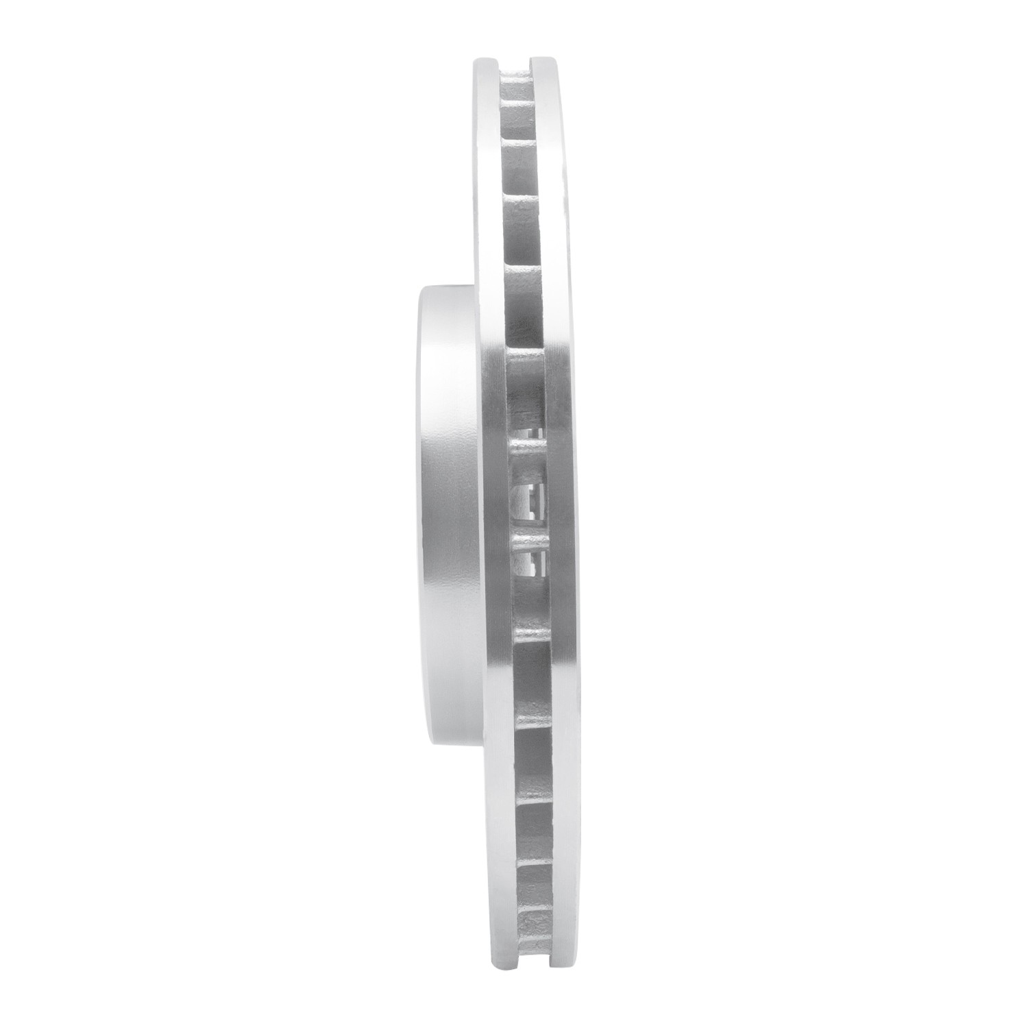 DYN 631-20011R DFC Brake Rotor - Drilled and Slotted - Silver - Image 4