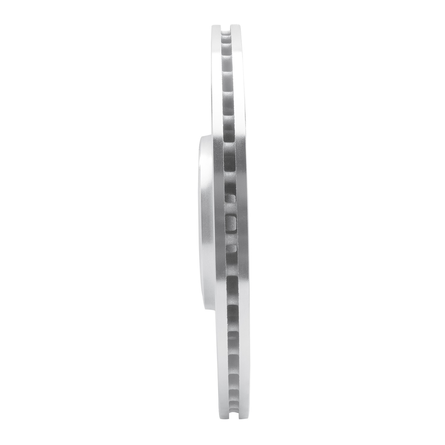 DYN 631-20027L DFC Brake Rotor - Drilled and Slotted - Silver - Image 4