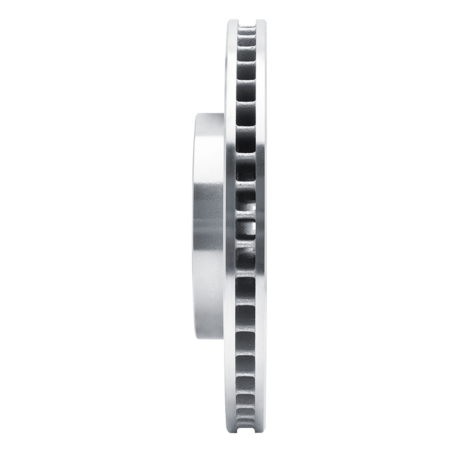 DYN 631-21011R DFC Brake Rotor - Drilled and Slotted - Silver - Image 4