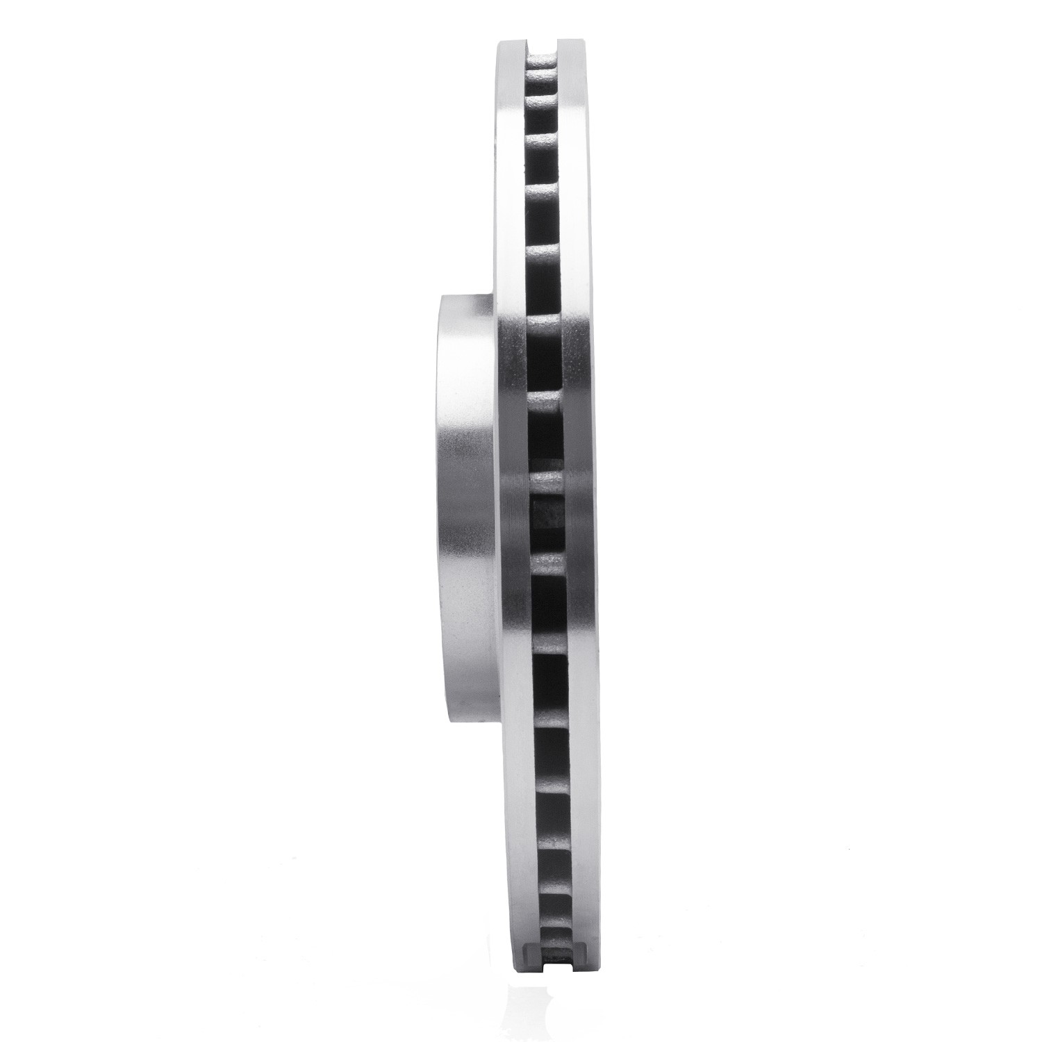 DYN 631-27043R DFC Brake Rotor - Drilled and Slotted - Silver - Image 5