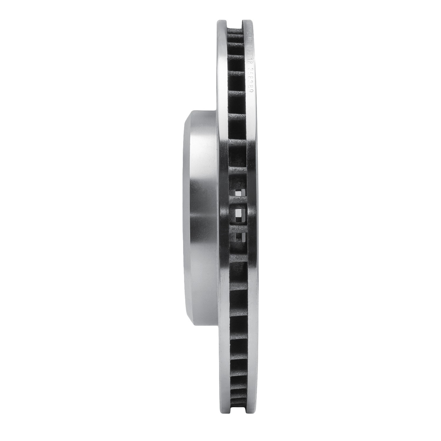 DYN-631-39015L DFC Brake Rotor - Drilled and Slotted - Silver - Image 5