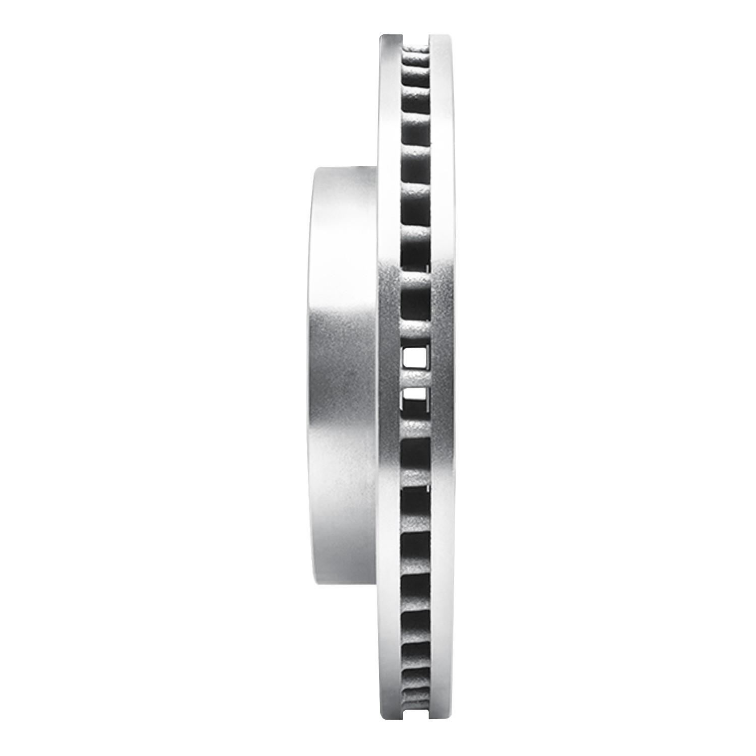 DYN 631-45003R DFC Brake Rotor - Drilled and Slotted - Silver - Image 4