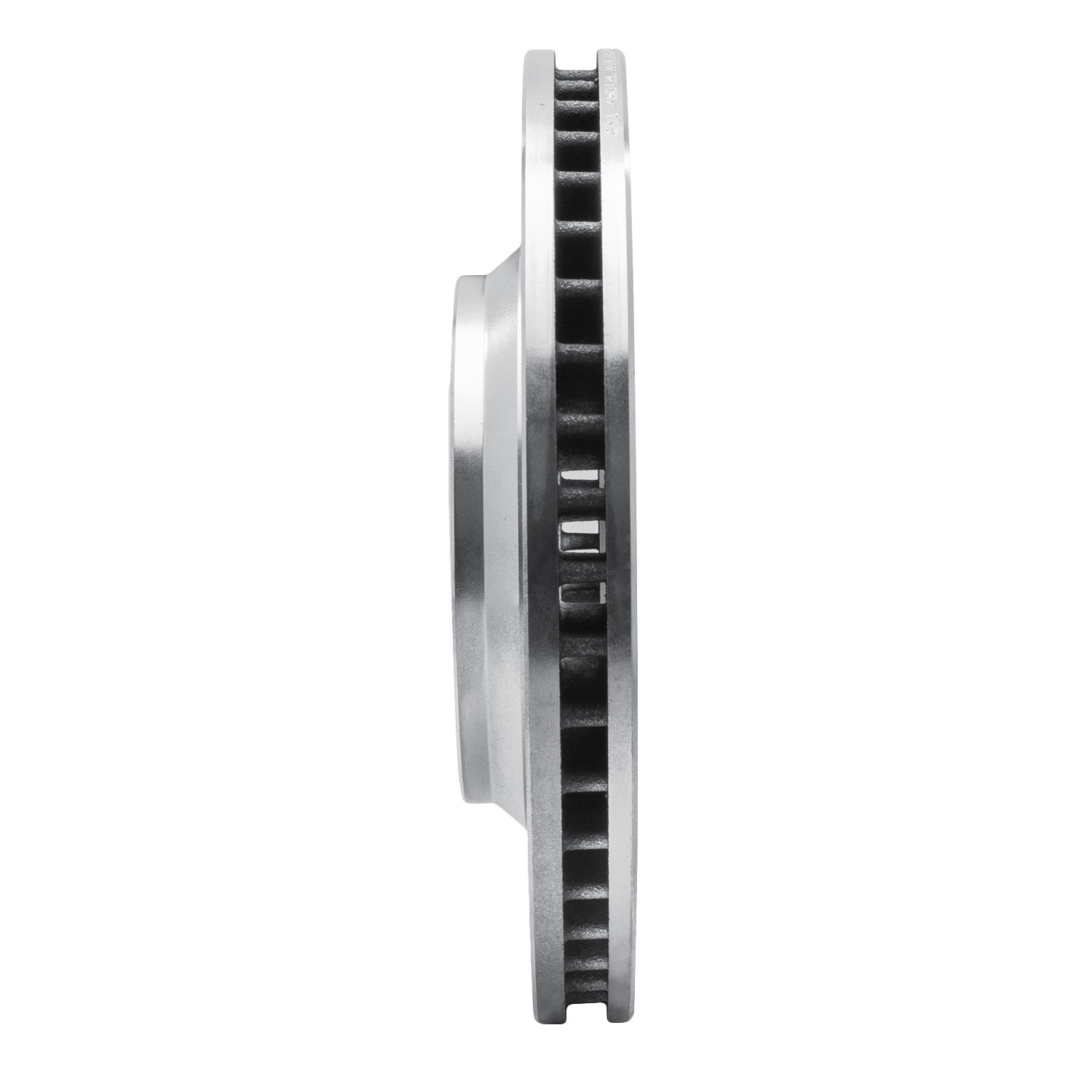 DYN 631-45012L DFC Brake Rotor - Drilled and Slotted - Silver - Image 4