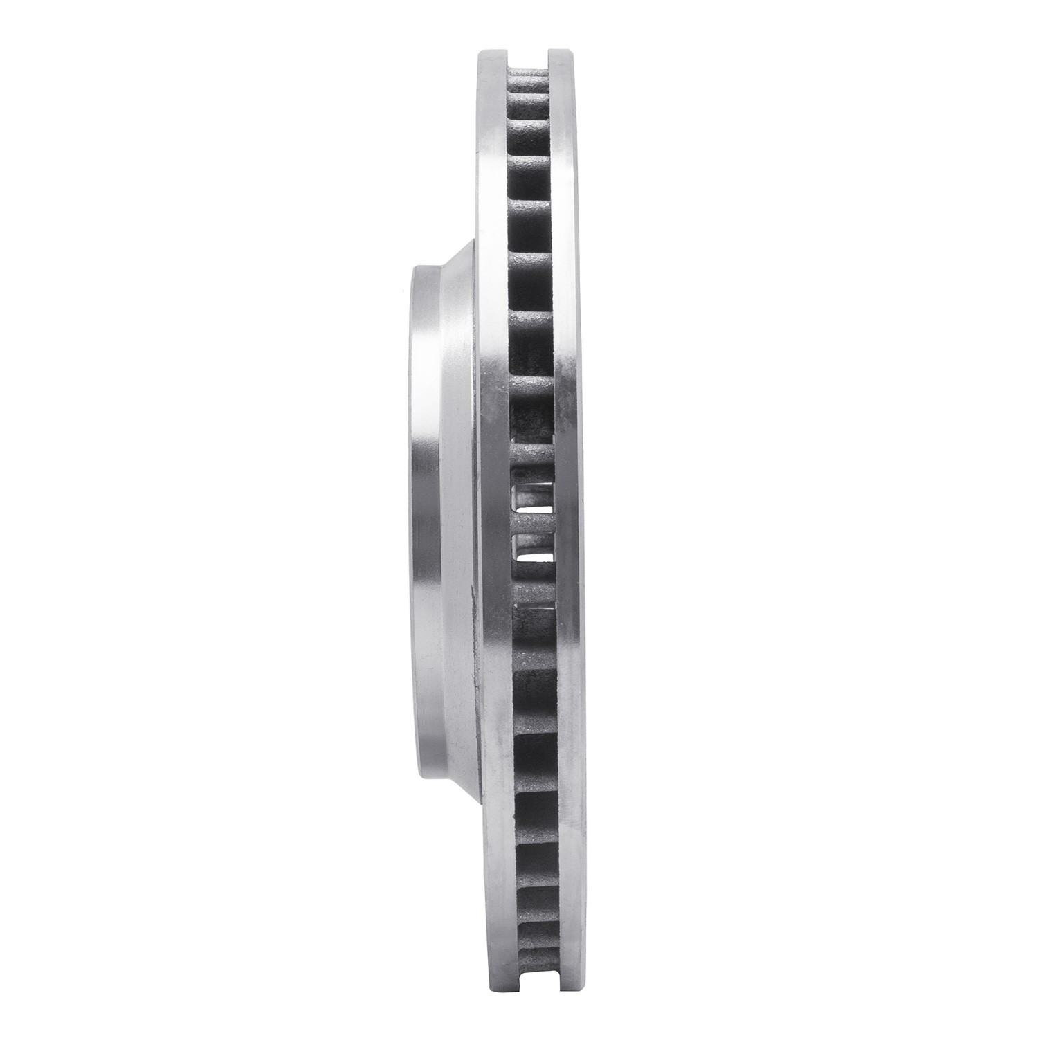 DYN 631-45012R DFC Brake Rotor - Drilled and Slotted - Silver