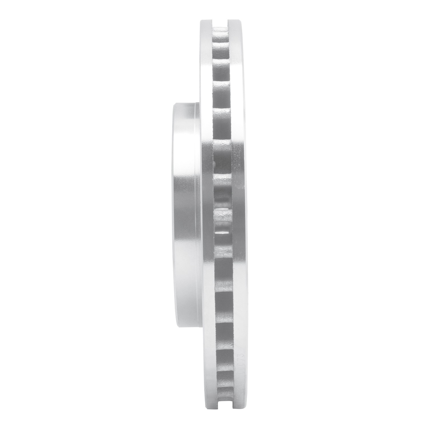 DYN 631-45014R DFC Brake Rotor - Drilled and Slotted - Silver - Image 4