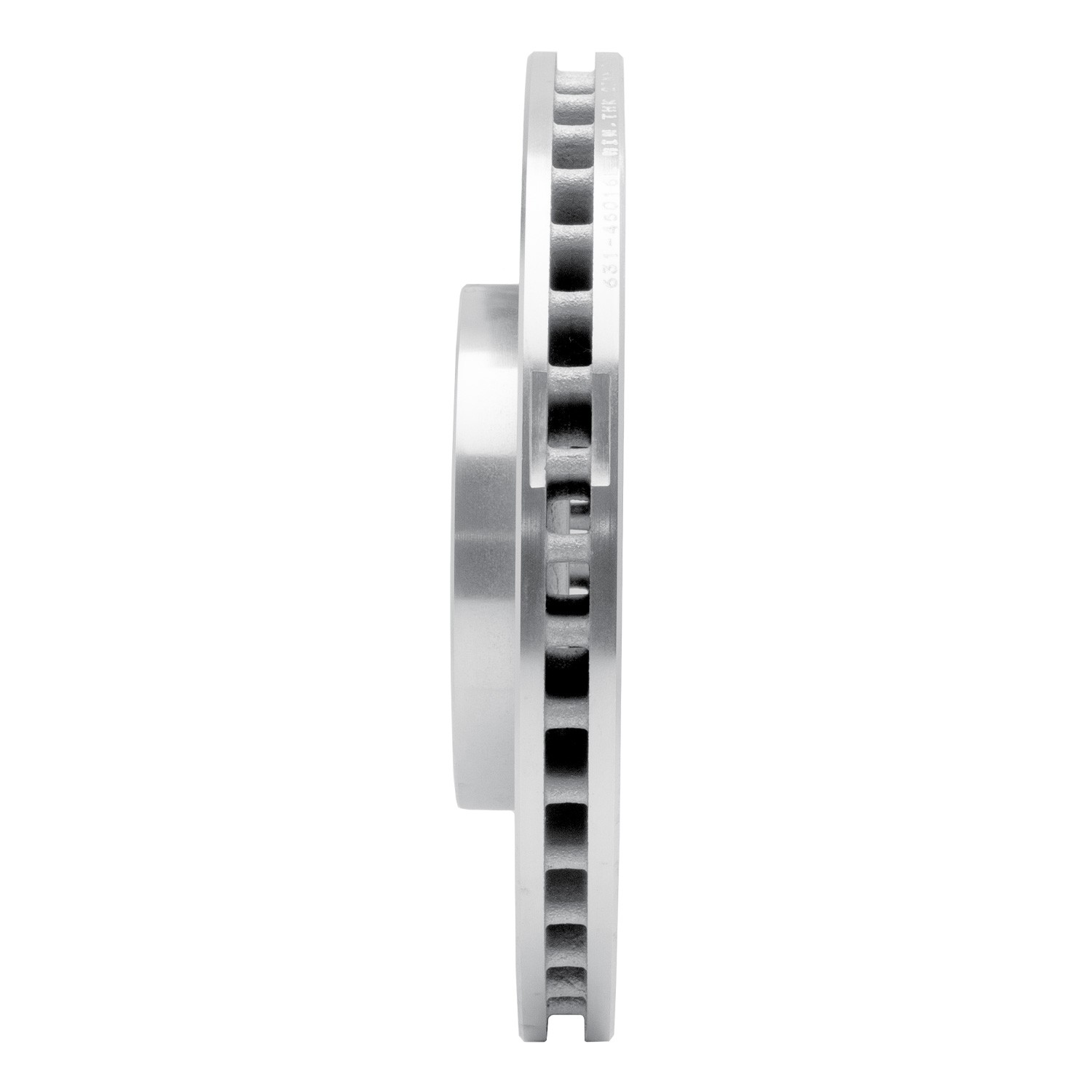 DYN 631-45016L DFC Brake Rotor - Drilled and Slotted - Silver - Image 5