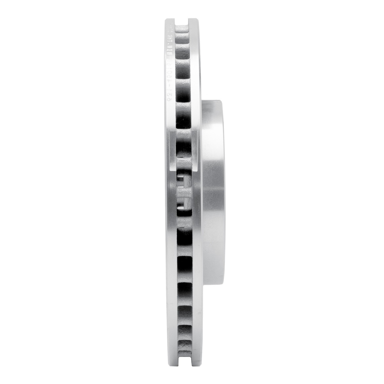 DYN-631-45016R DFC Brake Rotor - Drilled and Slotted - Silver - Image 2