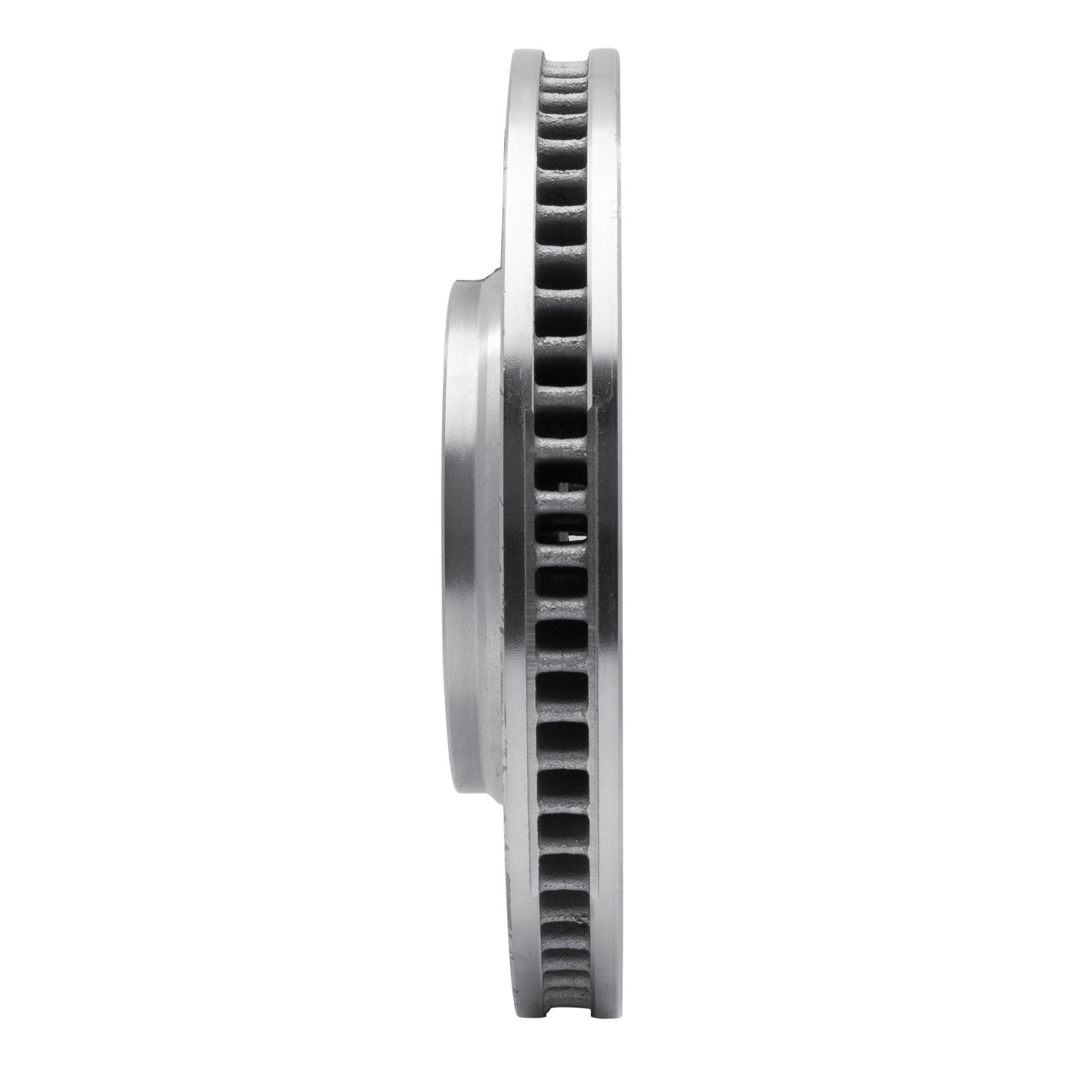 DYN 631-46013L DFC Brake Rotor - Drilled and Slotted - Silver