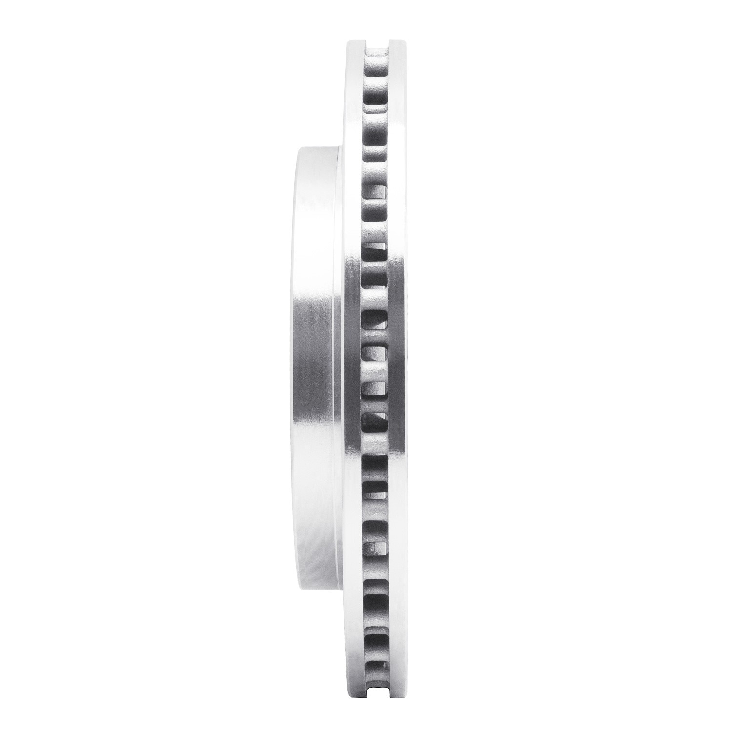 DYN 631-46014R DFC Brake Rotor - Drilled and Slotted - Silver - Image 5