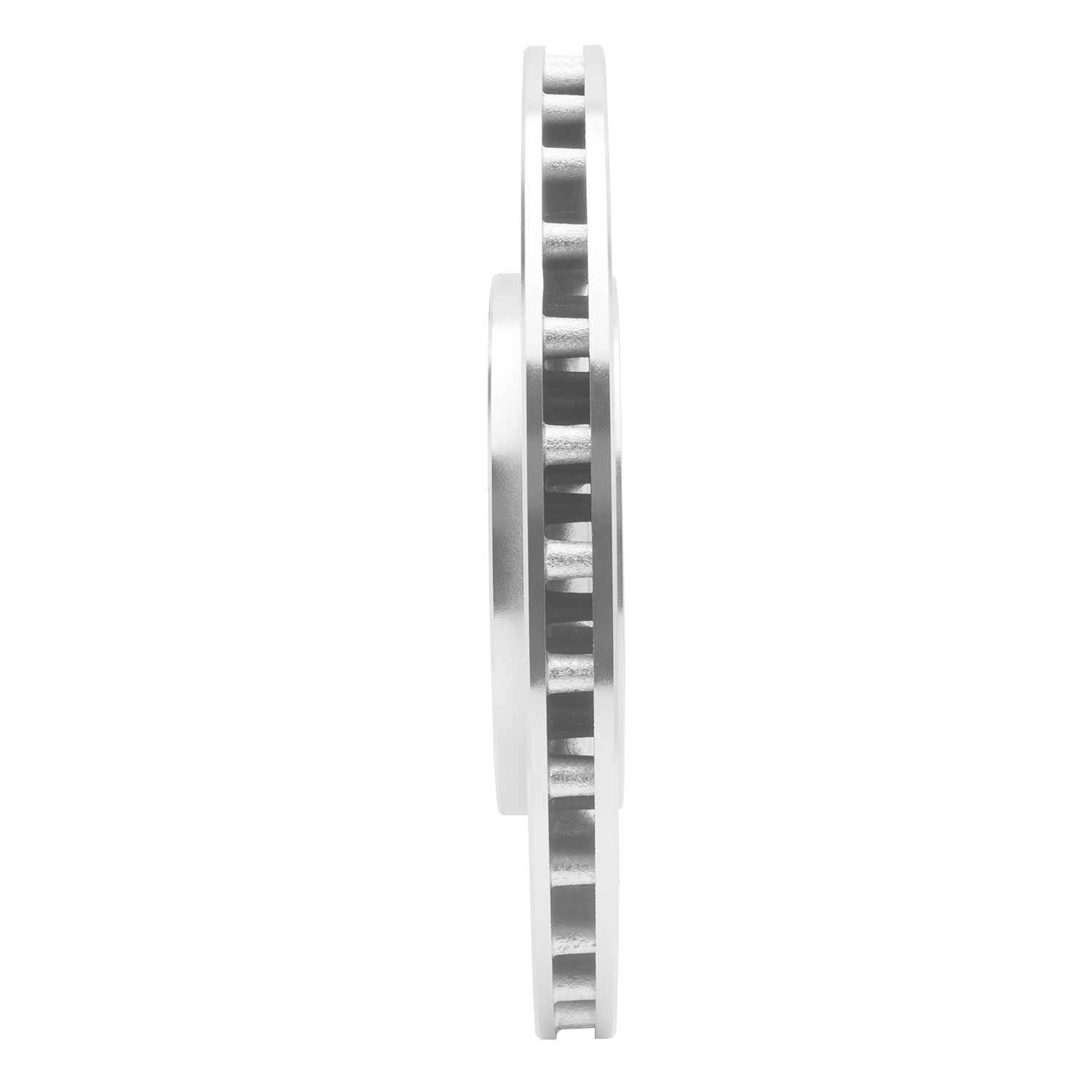 DYN 631-46016L DFC Brake Rotor - Drilled and Slotted - Silver - Image 5