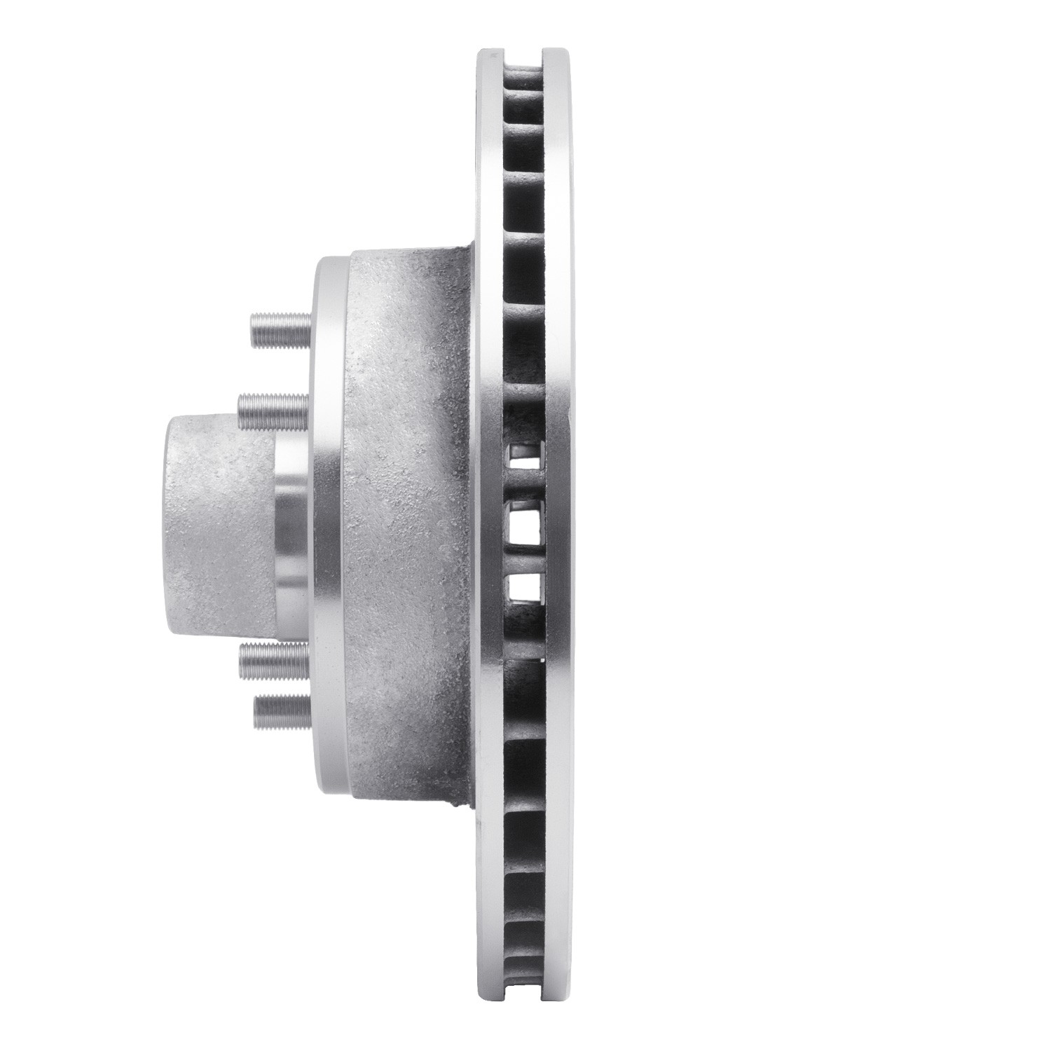 DYN 631-47009L DFC Brake Rotor - Drilled and Slotted - Silver - Image 5