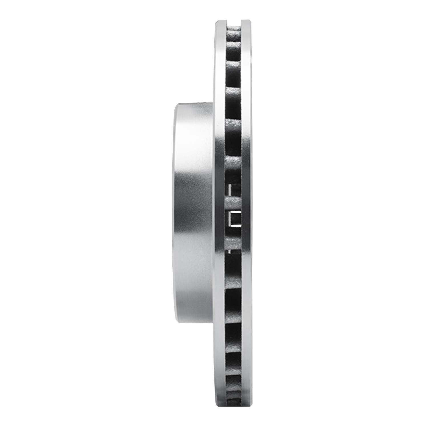 DYN 631-47018L DFC Brake Rotor - Drilled and Slotted - Silver - Image 5