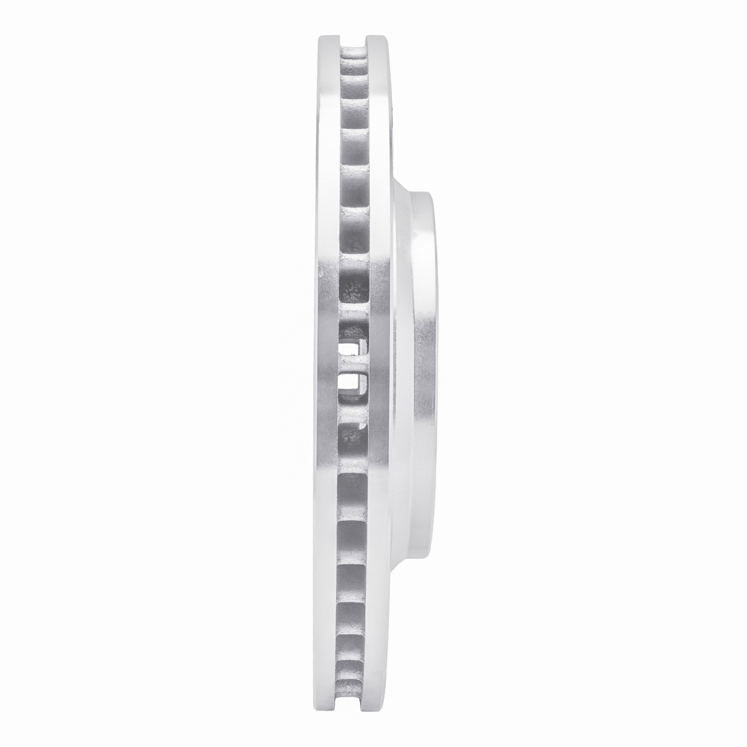 DYN 631-47032L DFC Brake Rotor - Drilled and Slotted - Silver - Image 2