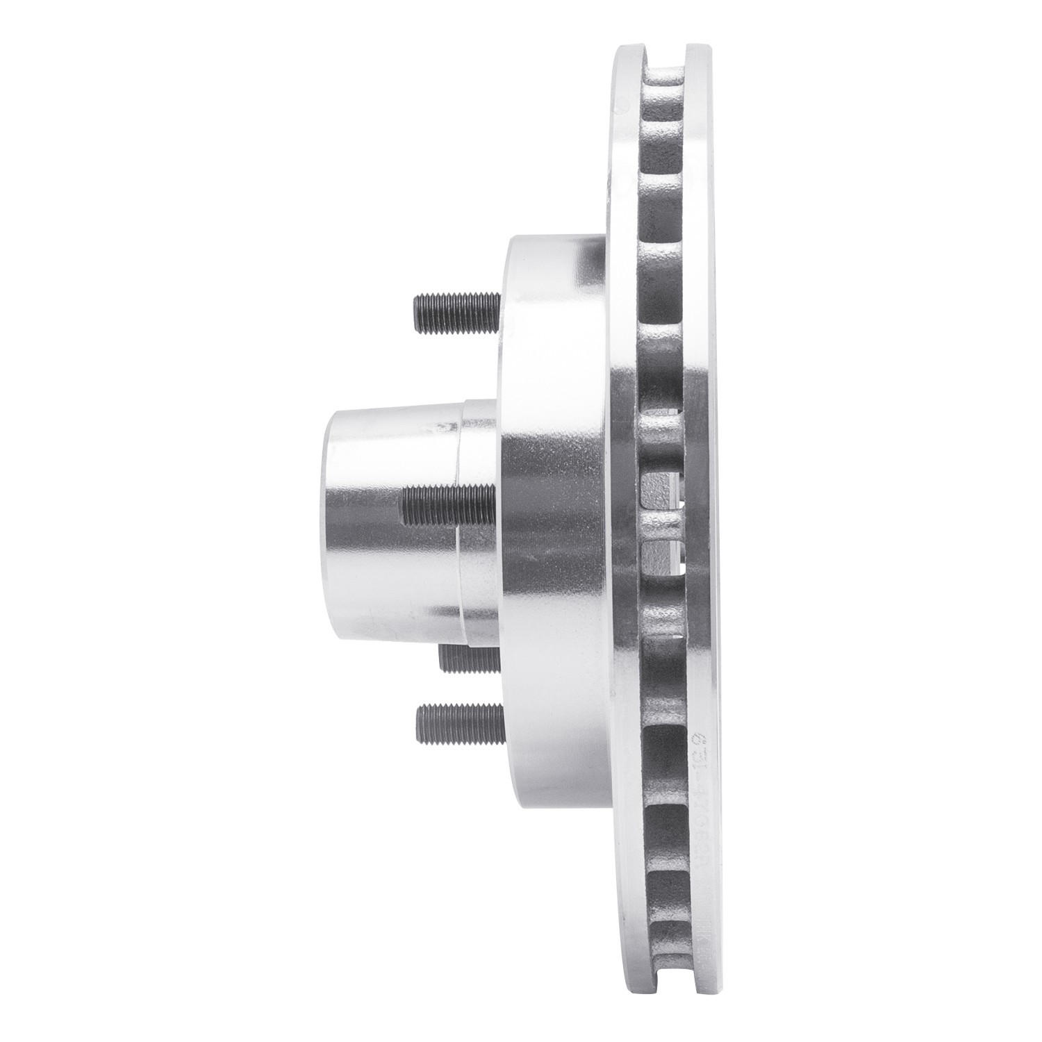DYN 631-47062R DFC Brake Rotor - Drilled and Slotted - Silver