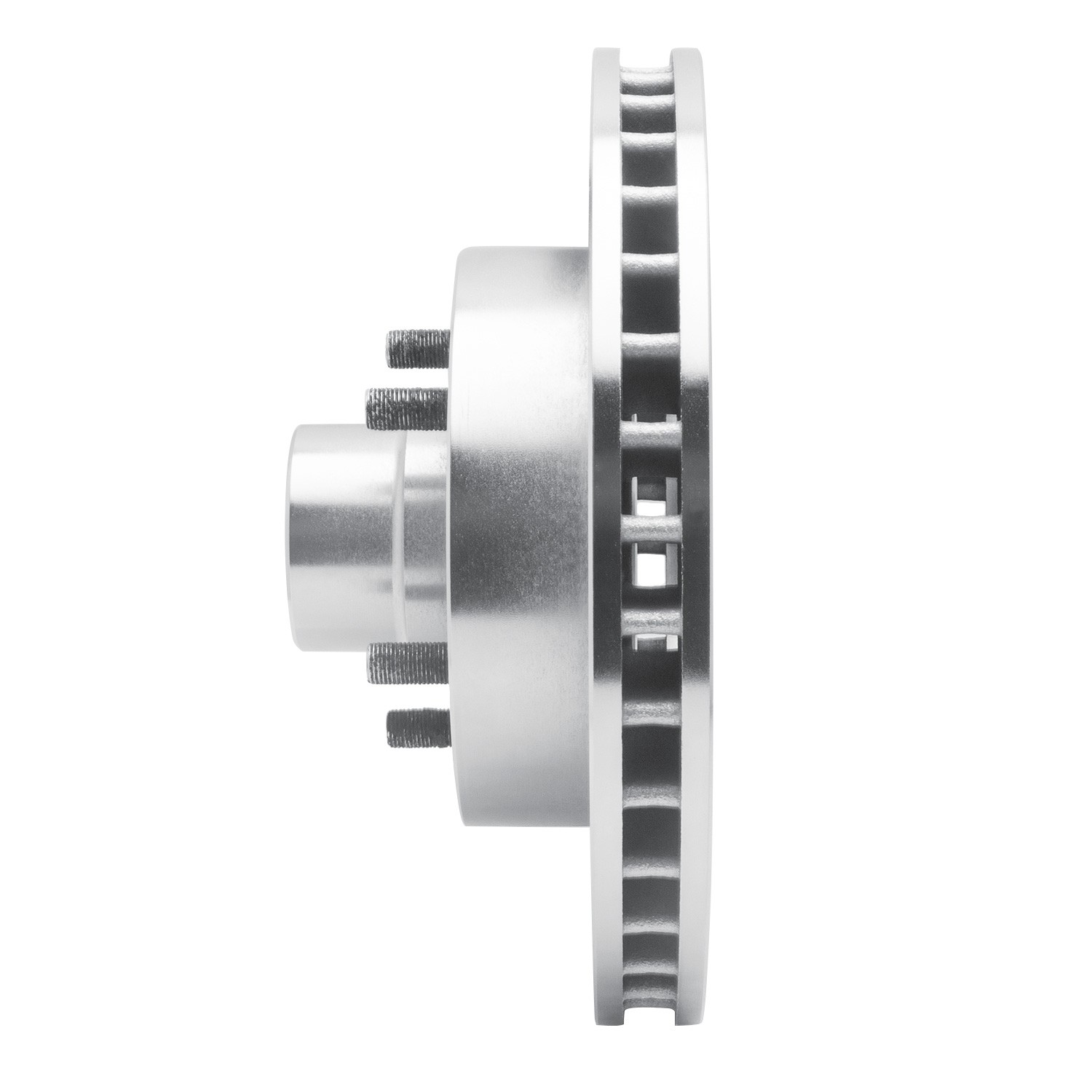 DYN 631-47065L DFC Brake Rotor - Drilled and Slotted - Silver - Image 5