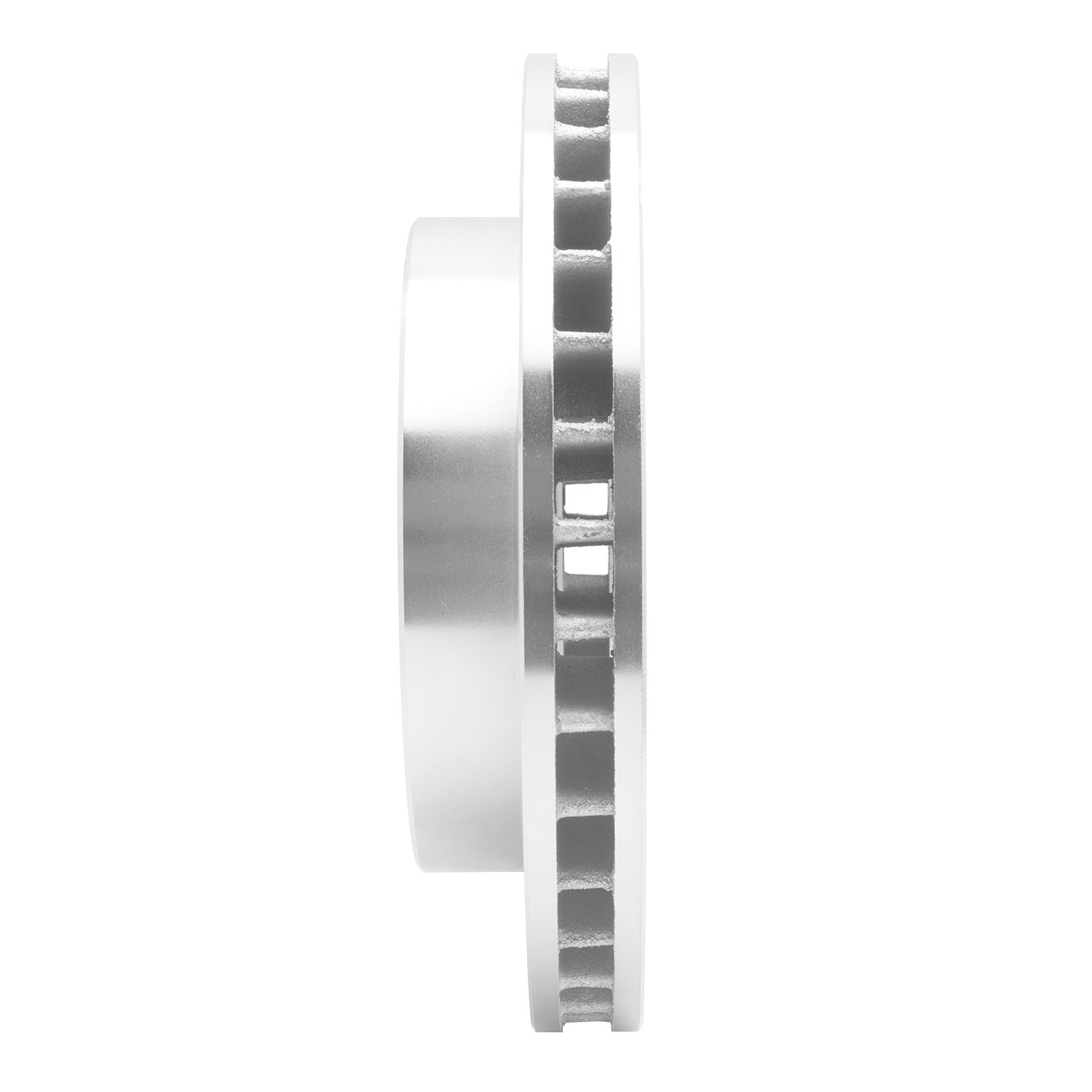 DYN 631-48008L DFC Brake Rotor - Drilled and Slotted - Silver - Image 4
