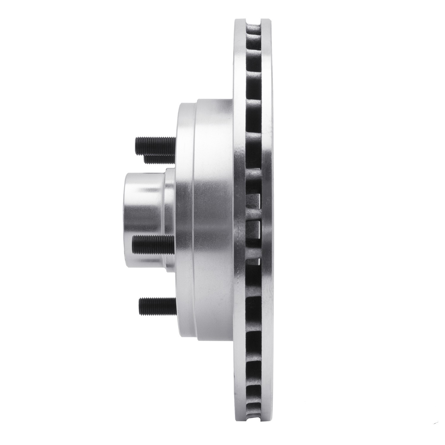 DYN 631-48009L DFC Brake Rotor - Drilled and Slotted - Silver - Image 5