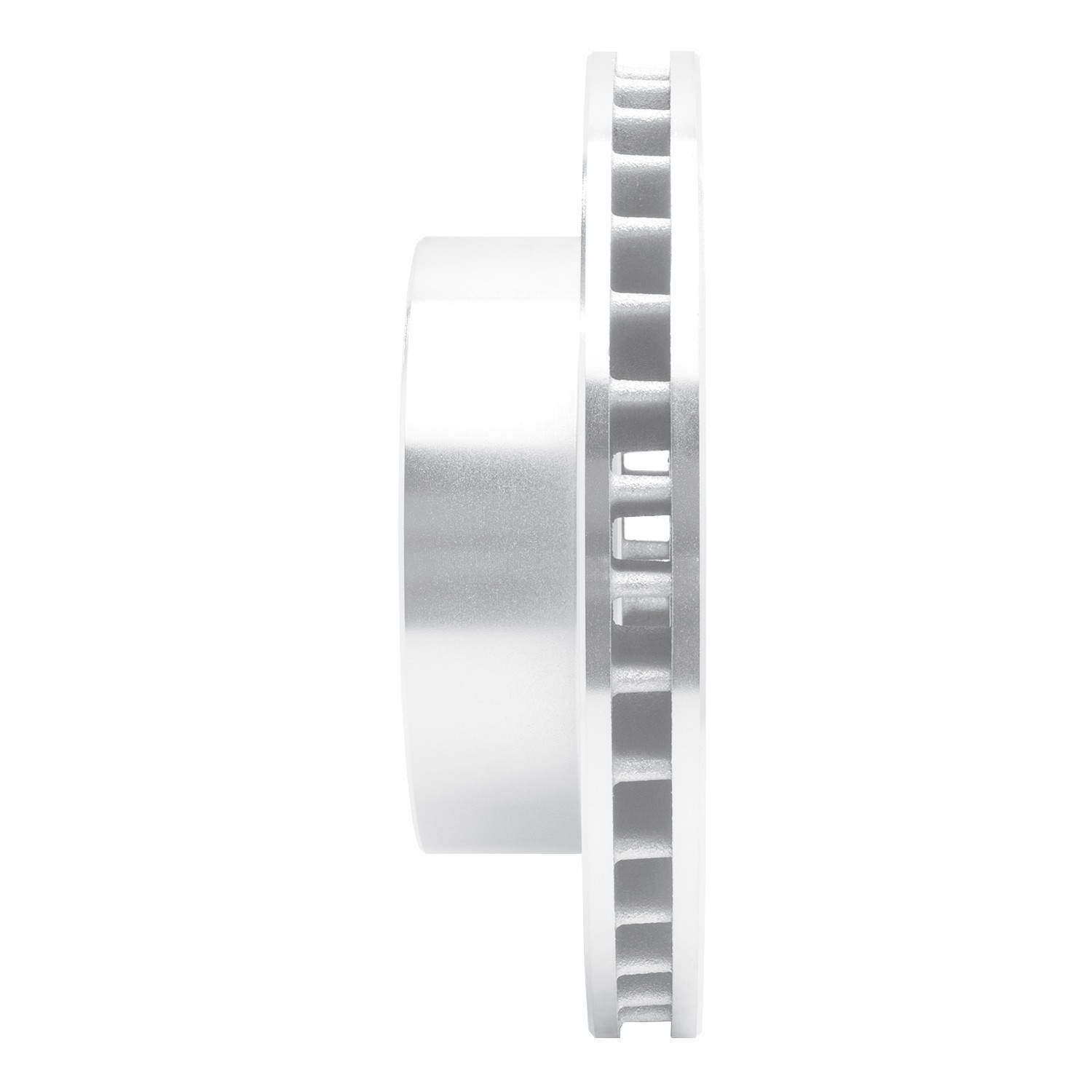 DYN 631-48019L DFC Brake Rotor - Drilled and Slotted - Silver - Image 5