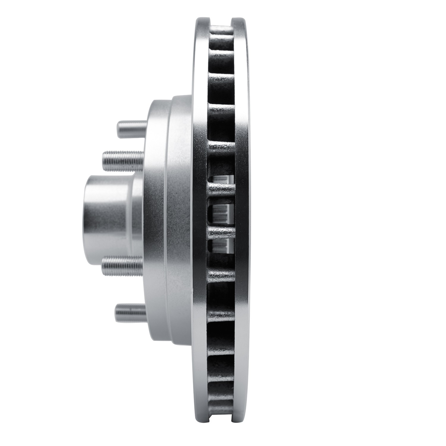 DYN 631-48031L DFC Brake Rotor - Drilled and Slotted - Silver - Image 4