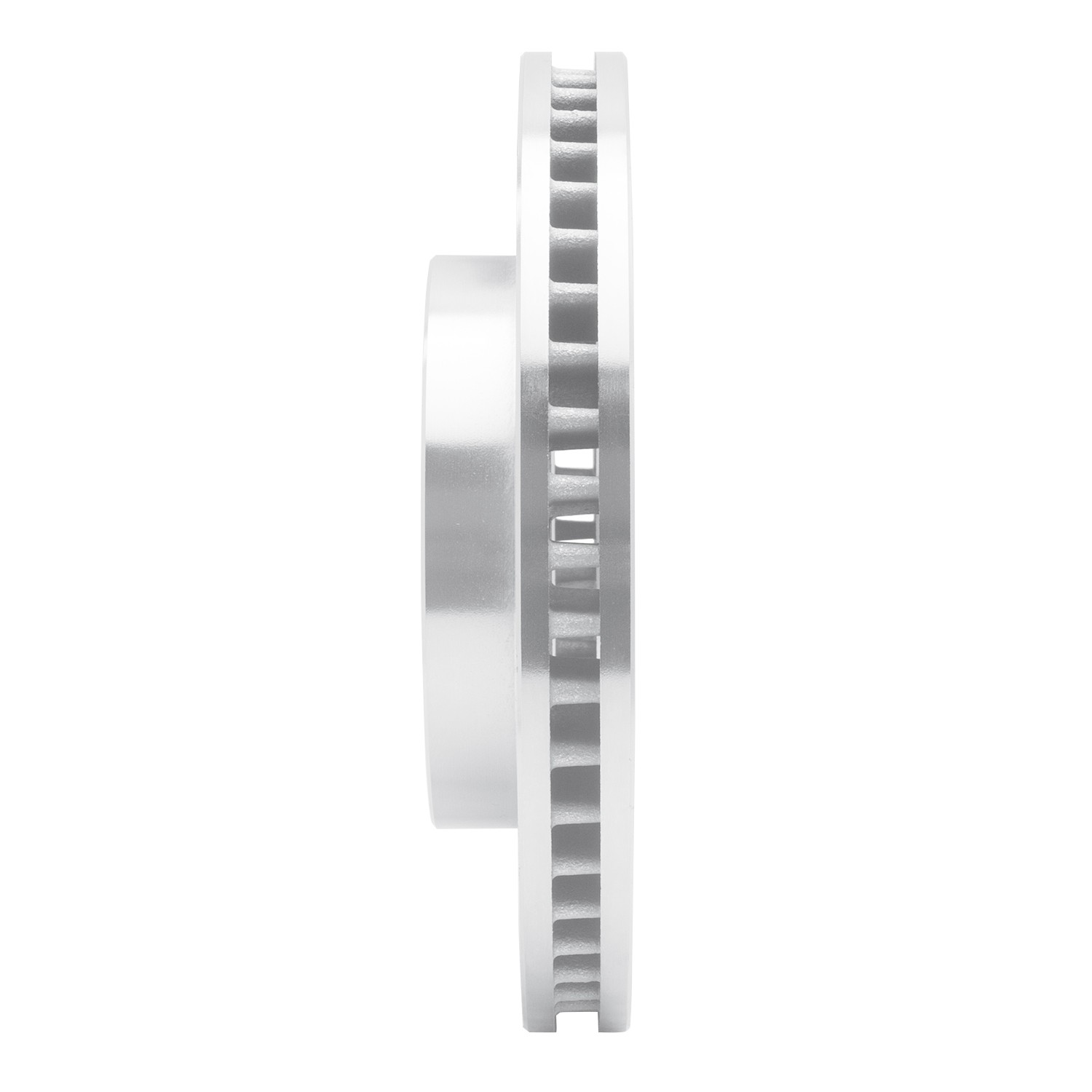 DYN 631-48034L DFC Brake Rotor - Drilled and Slotted - Silver - Image 4