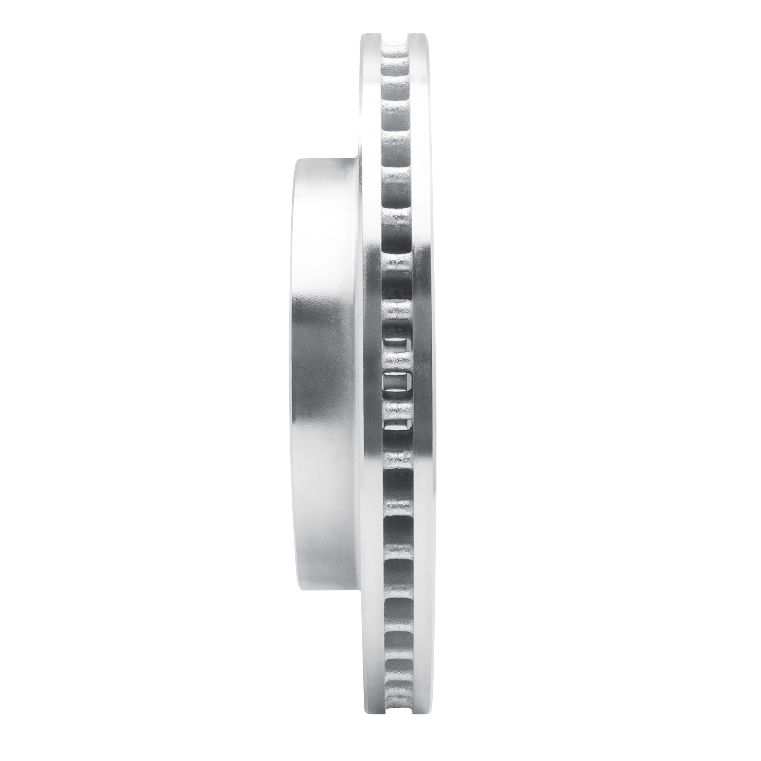 DYN 631-48036L DFC Brake Rotor - Drilled and Slotted - Silver - Image 5