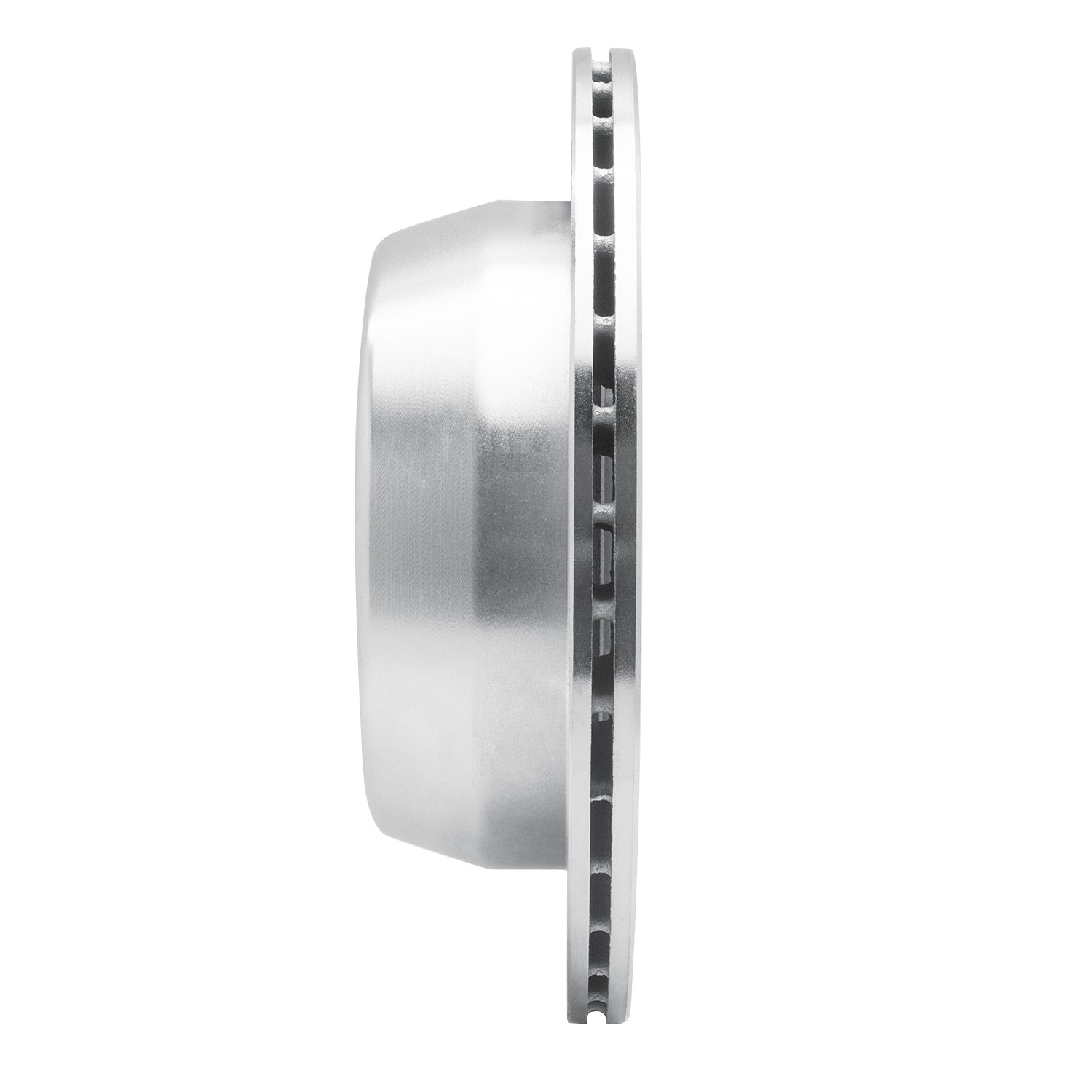DYN 631-48037L DFC Brake Rotor - Drilled and Slotted - Silver