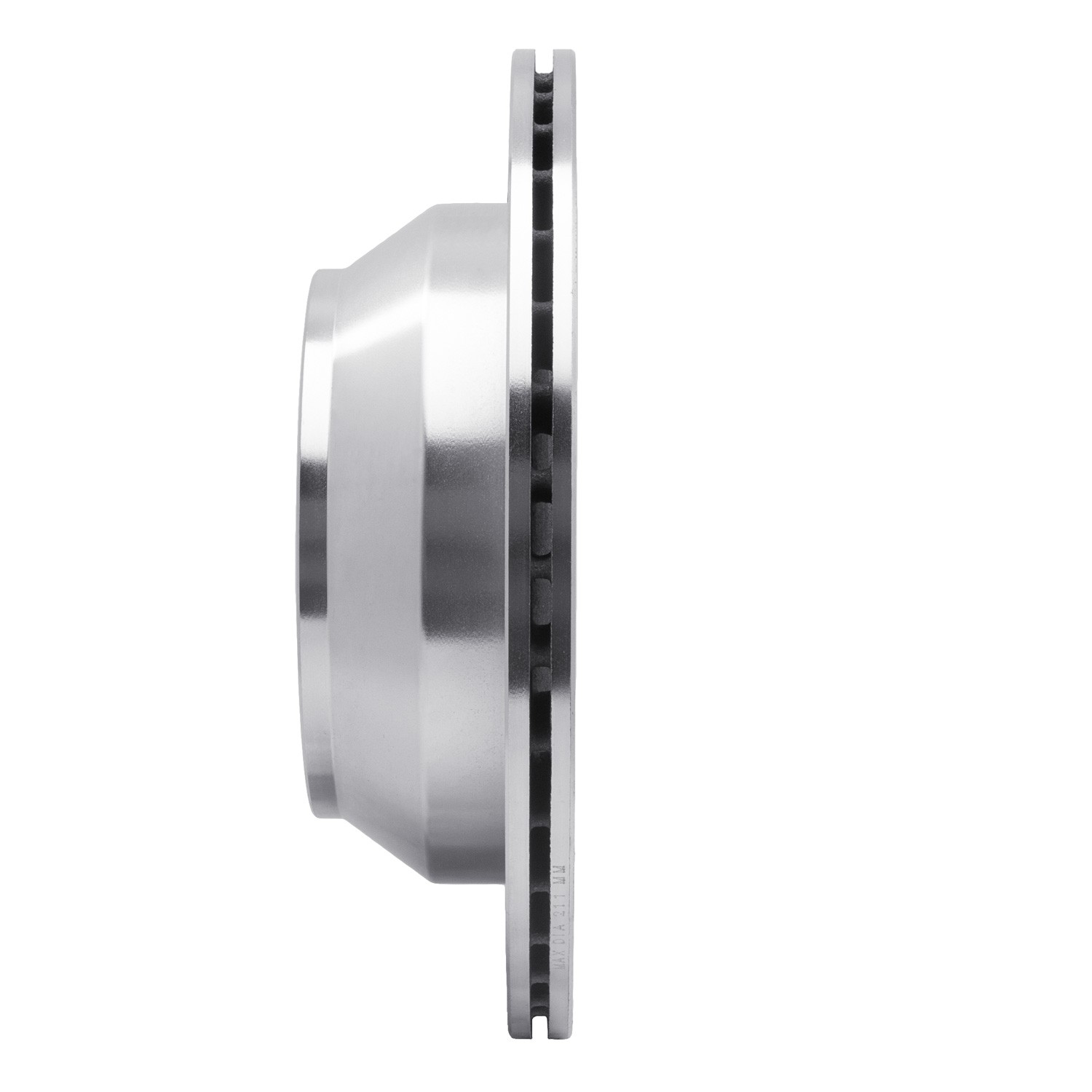 DYN 631-48045R DFC Brake Rotor - Drilled and Slotted - Silver
