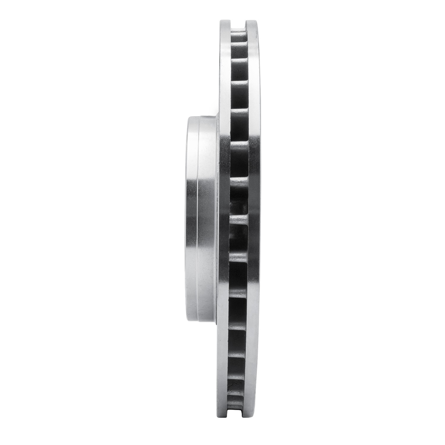 DYN 631-48046L DFC Brake Rotor - Drilled and Slotted - Silver