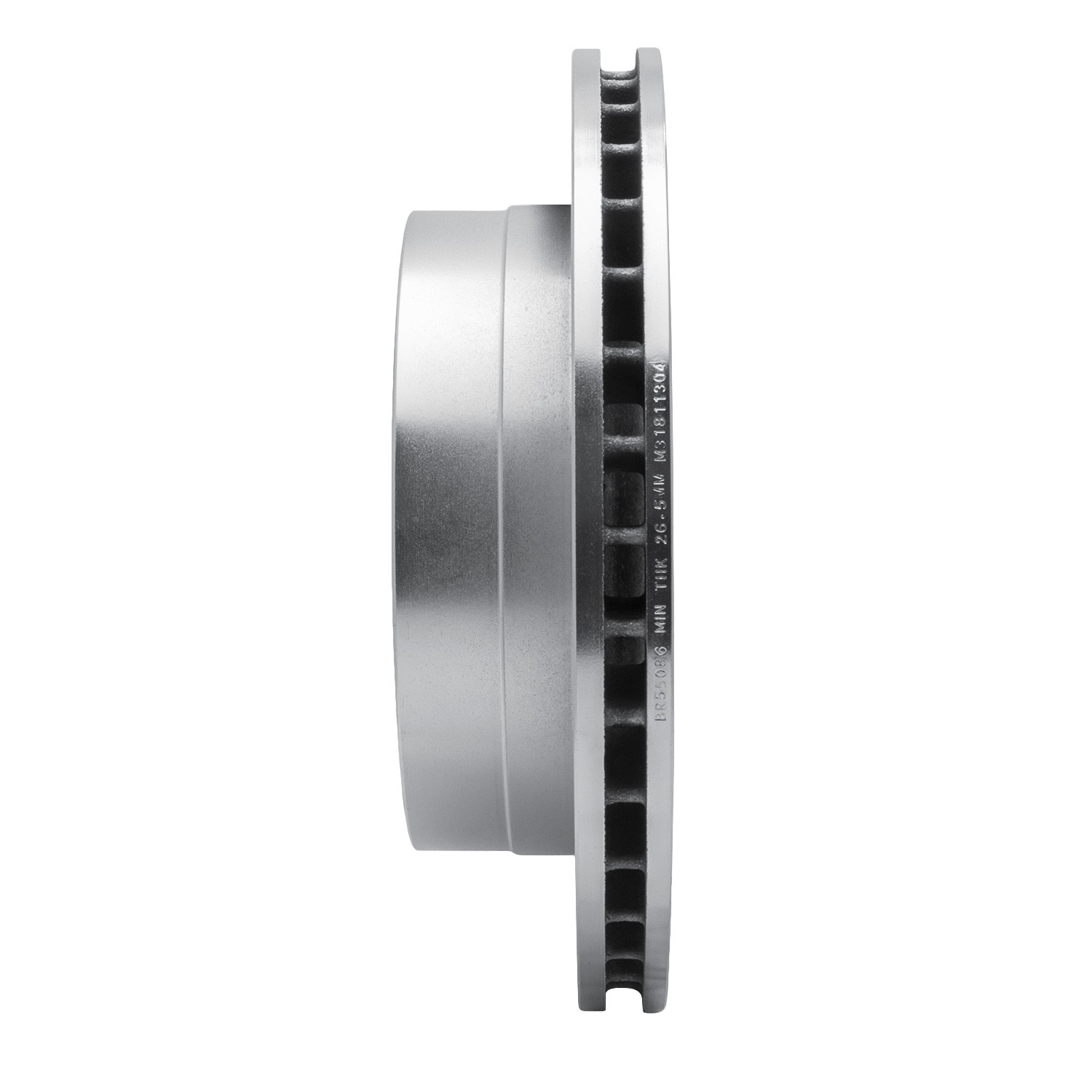 DYN 631-48048L DFC Brake Rotor - Drilled and Slotted - Silver - Image 5