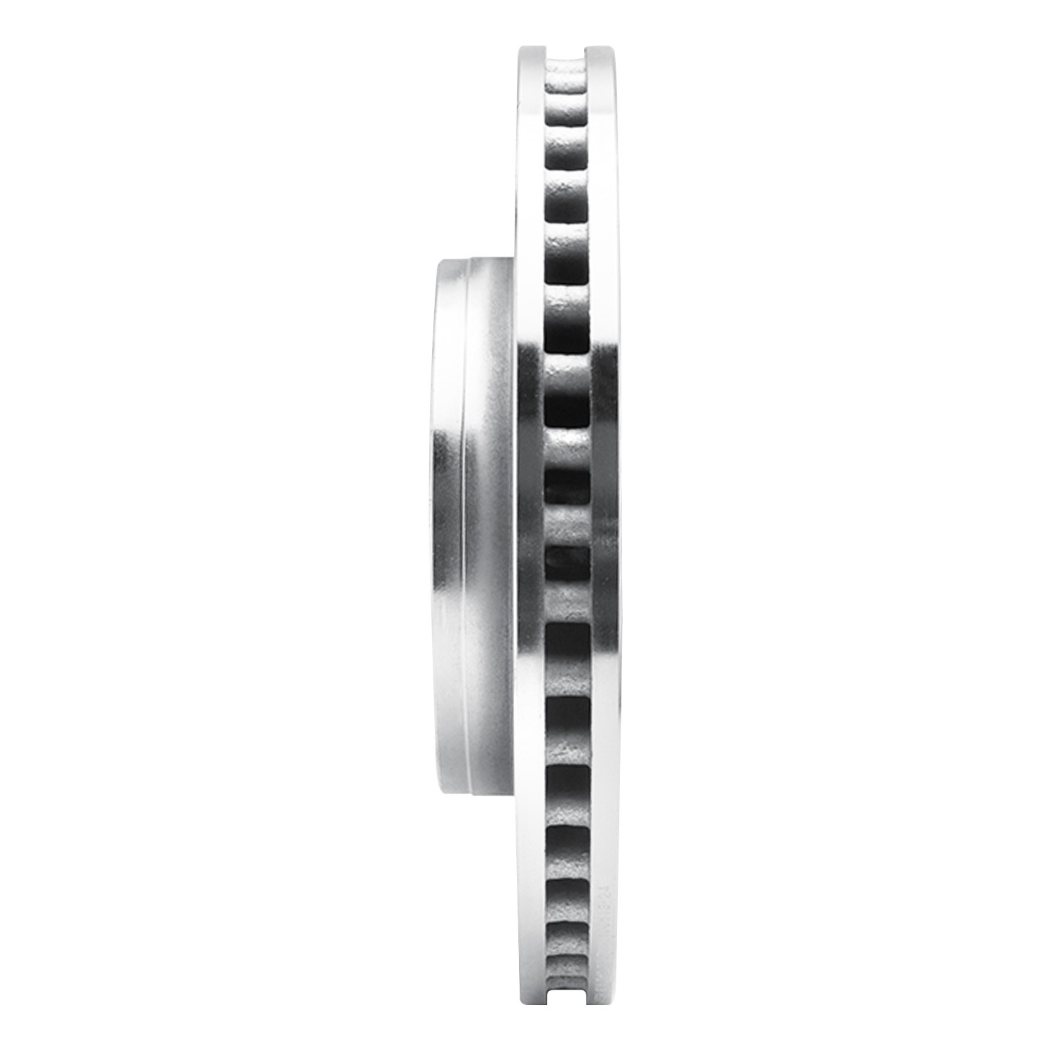DYN 631-48052R DFC Brake Rotor - Drilled and Slotted - Silver