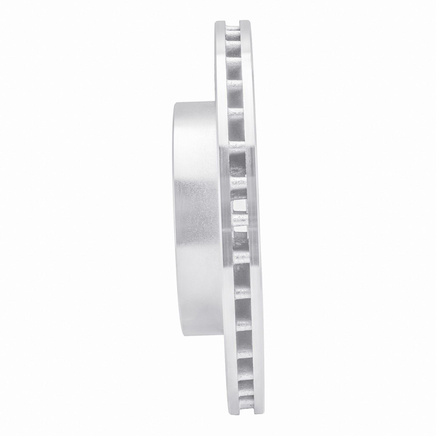DYN 631-52004R DFC Brake Rotor - Drilled and Slotted - Silver - Image 5