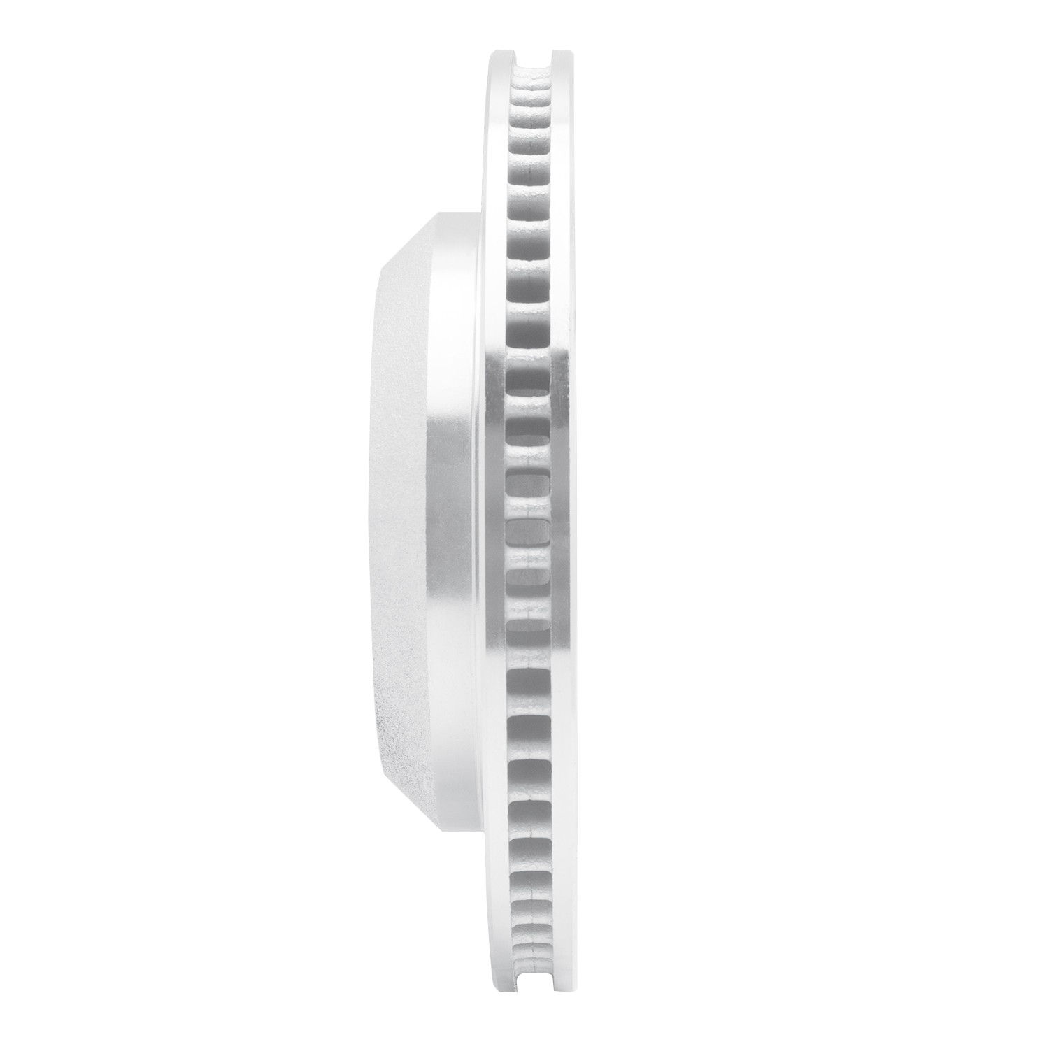 DYN 631-52013R DFC Brake Rotor - Drilled and Slotted - Silver
