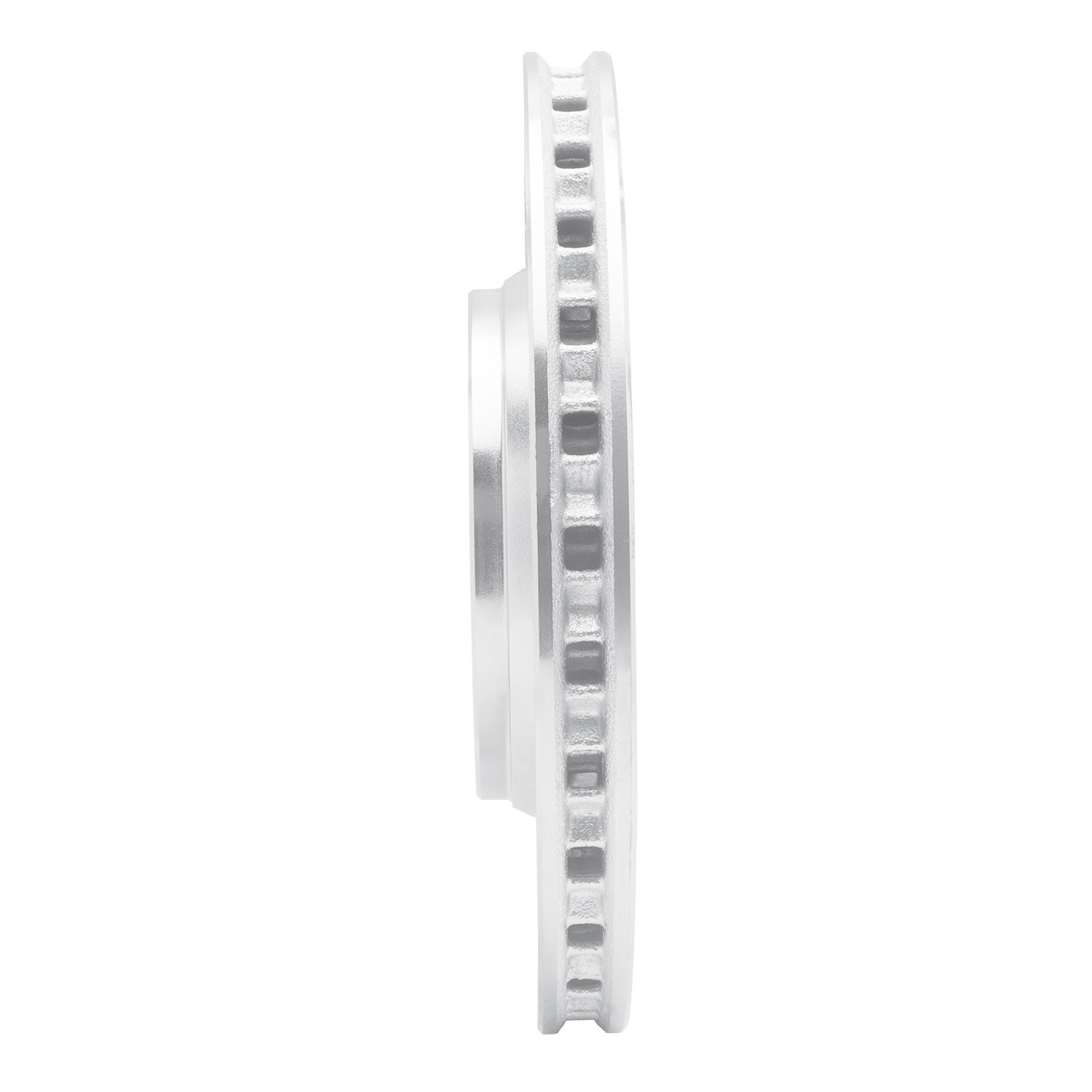 DYN 631-53005L DFC Brake Rotor - Drilled and Slotted - Silver - Image 5