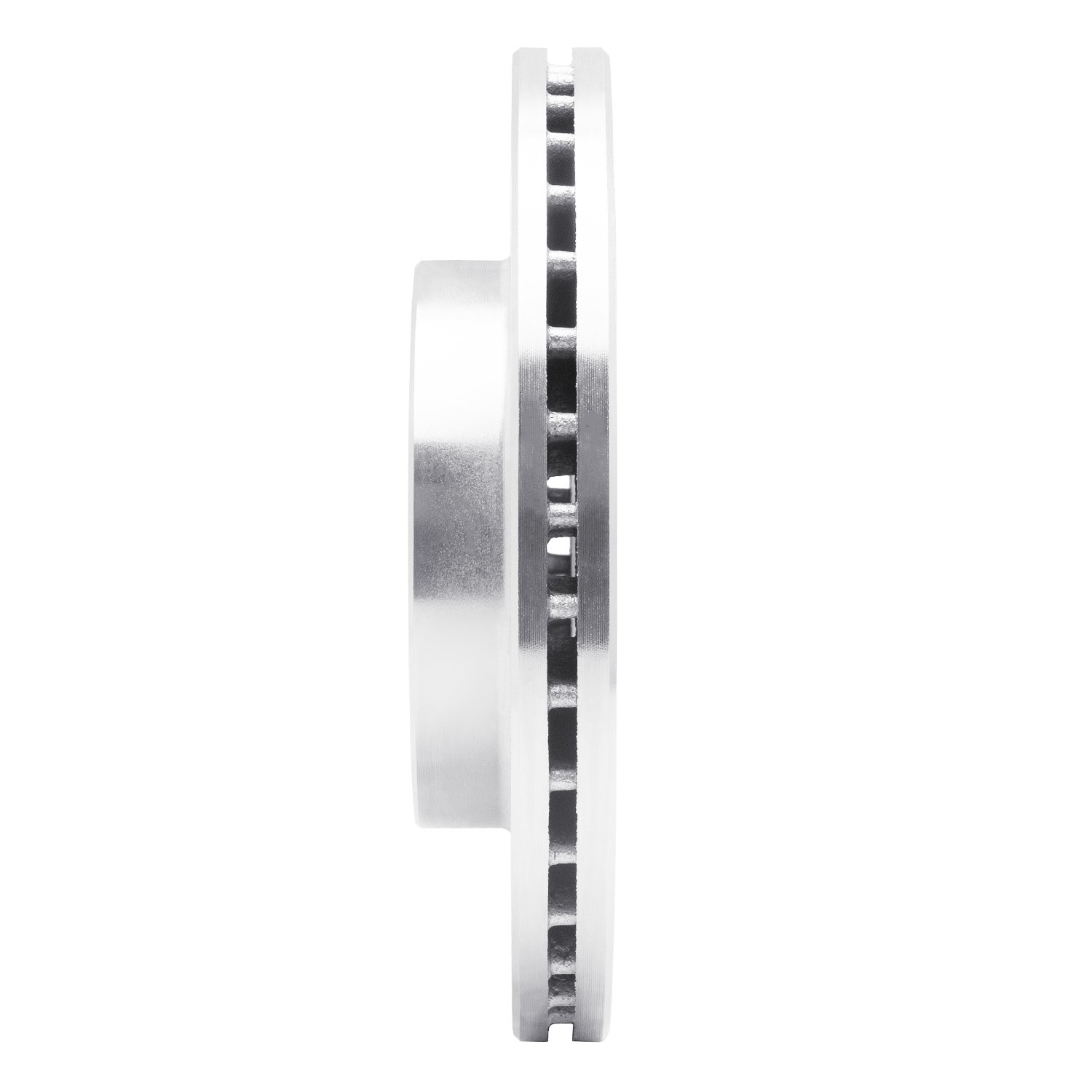 DYN 631-54001R DFC Brake Rotor - Drilled and Slotted - Silver - Image 4