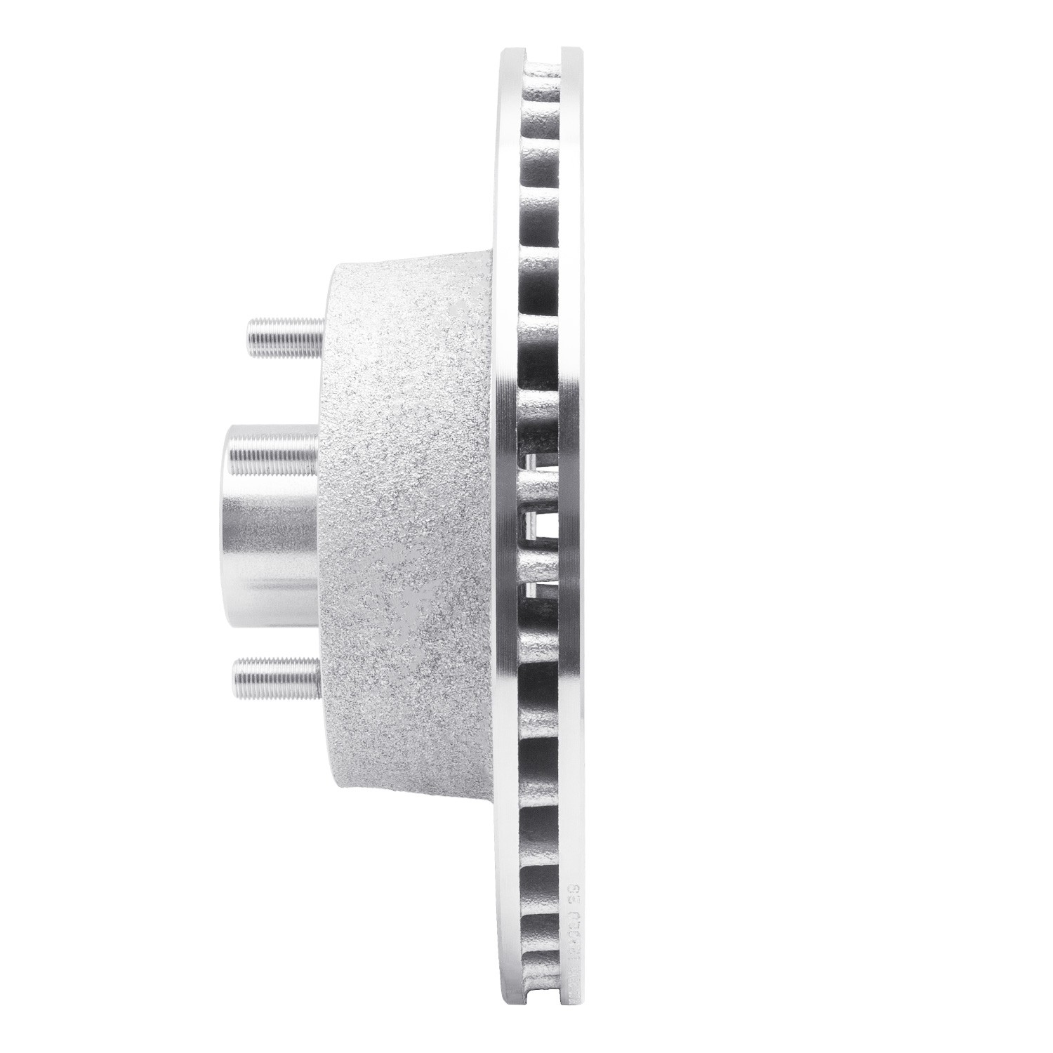 DYN 631-54006L DFC Brake Rotor - Drilled and Slotted - Silver - Image 5