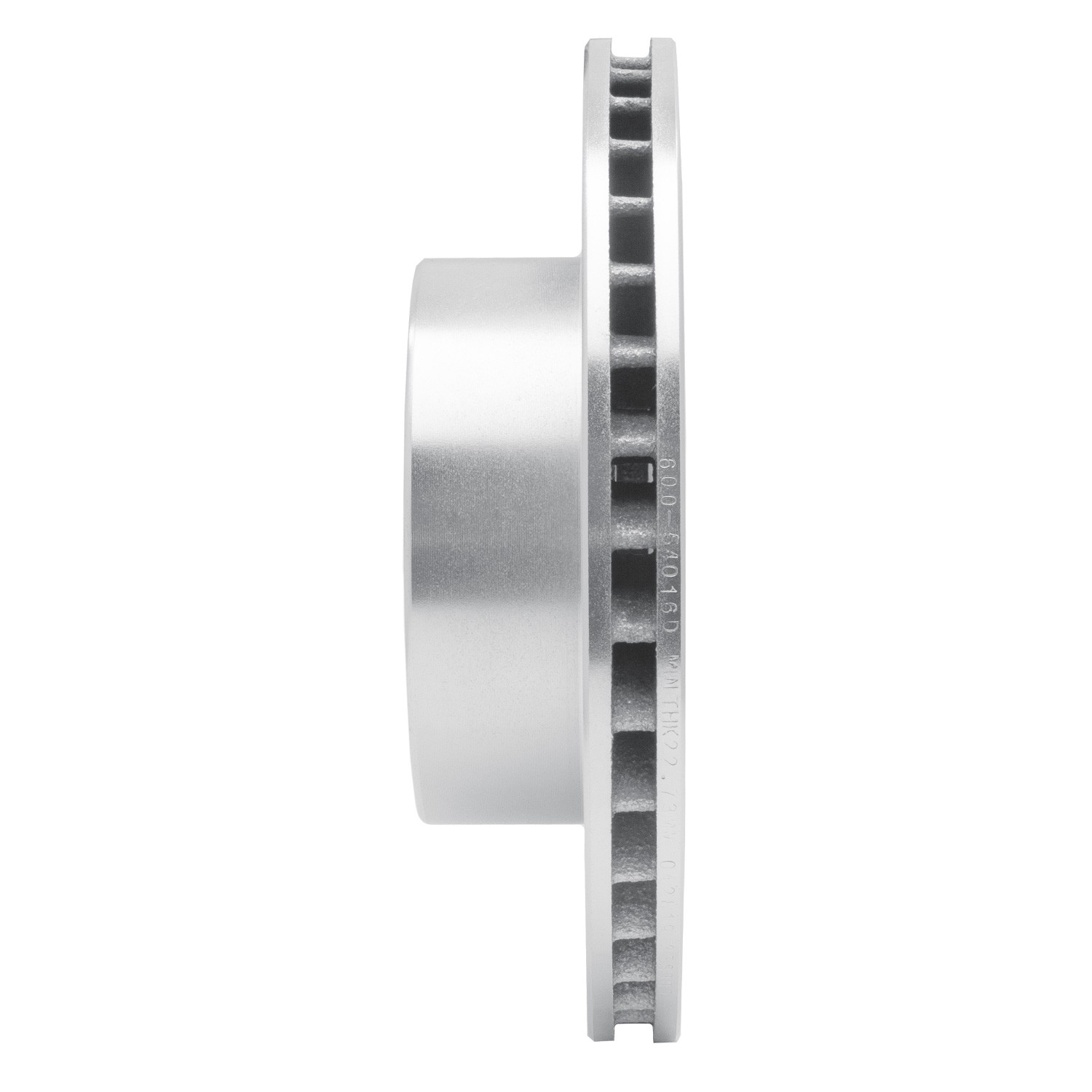 DYN 631-54016D DFC Brake Rotor - Drilled and Slotted - Silver - Image 5
