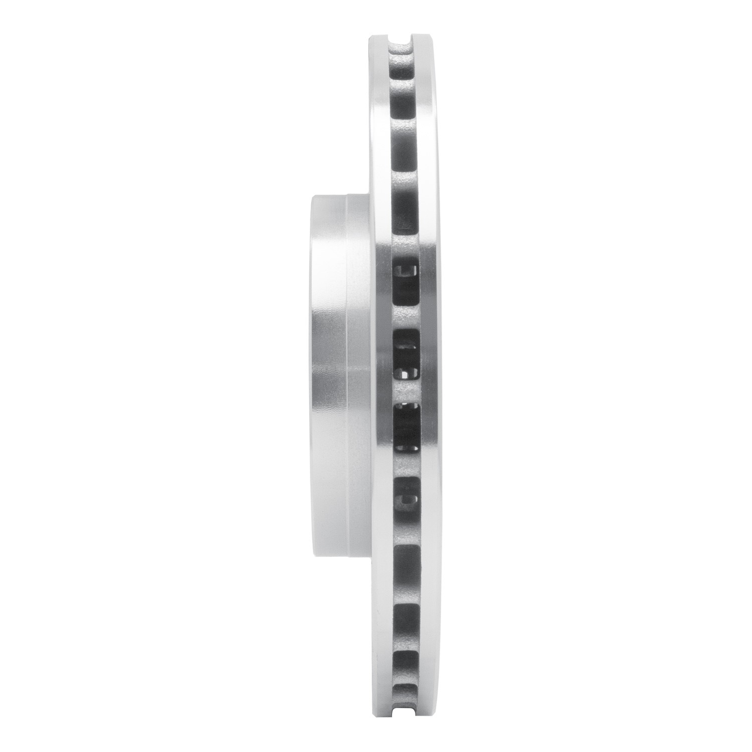 DYN 631-54067R DFC Brake Rotor - Drilled and Slotted - Silver - Image 5